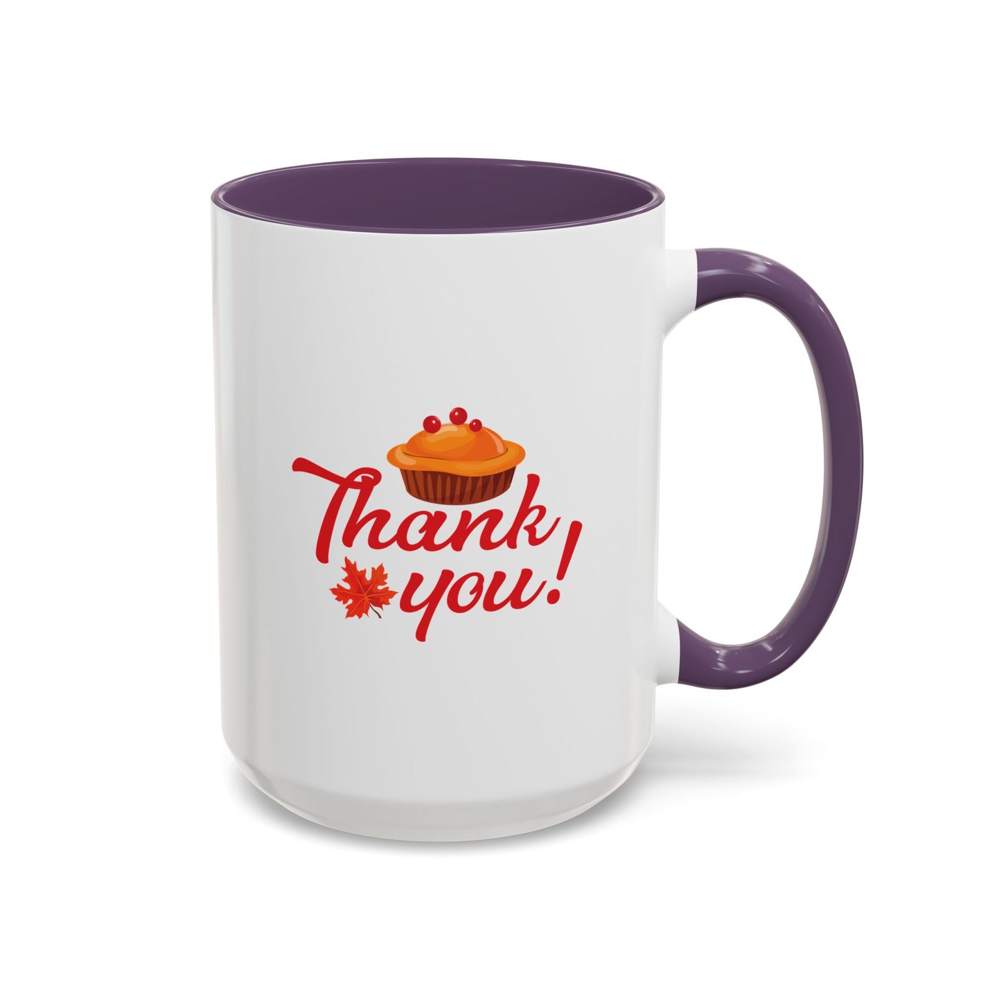 Accent Coffee Mug -Thank you
