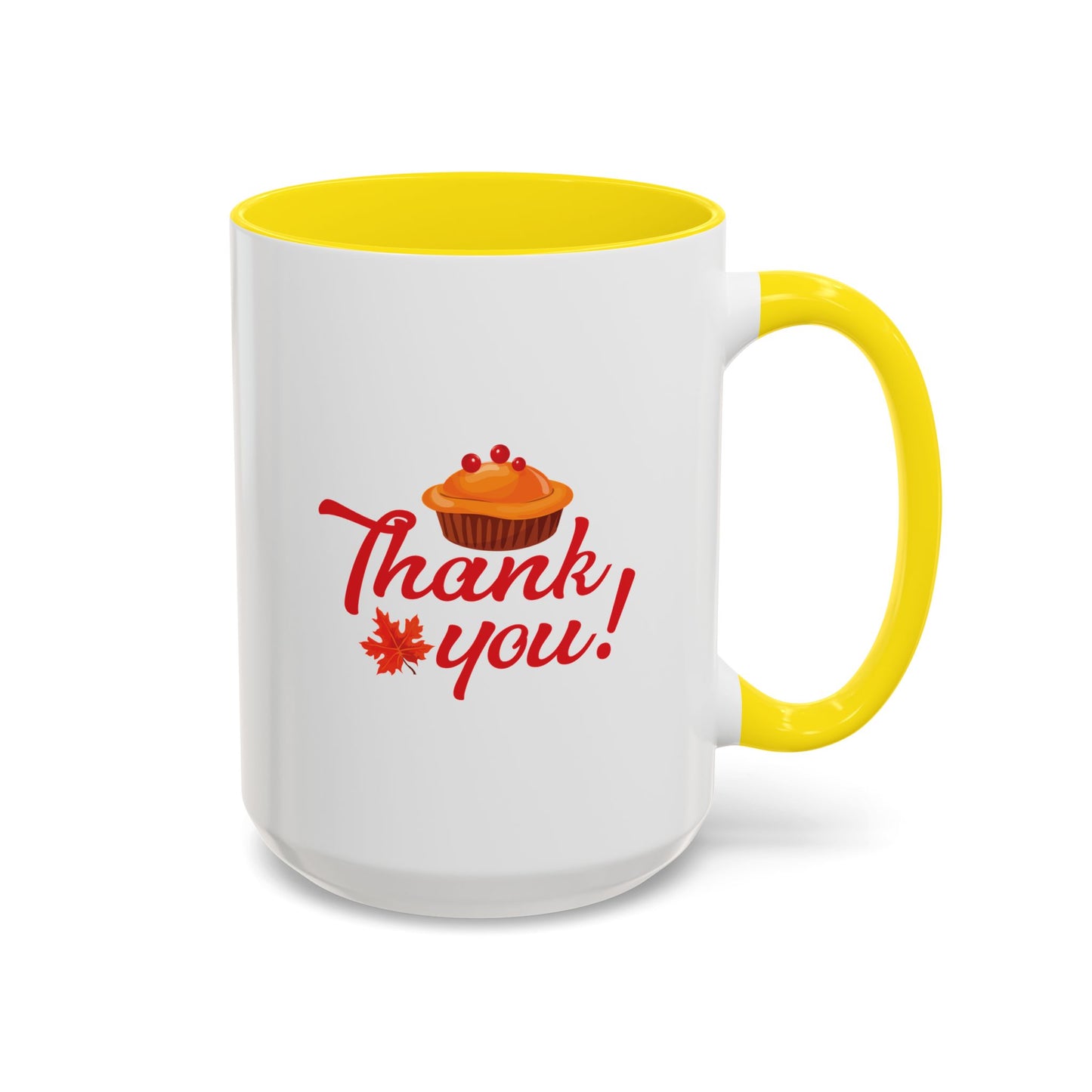 Accent Coffee Mug -Thank you