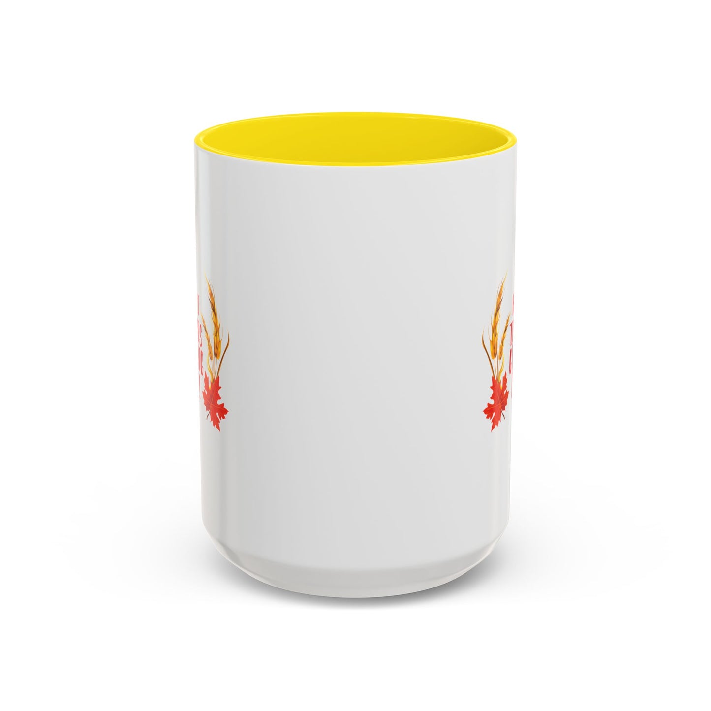Accent Coffee Mug -Happy Thanksgiving Day