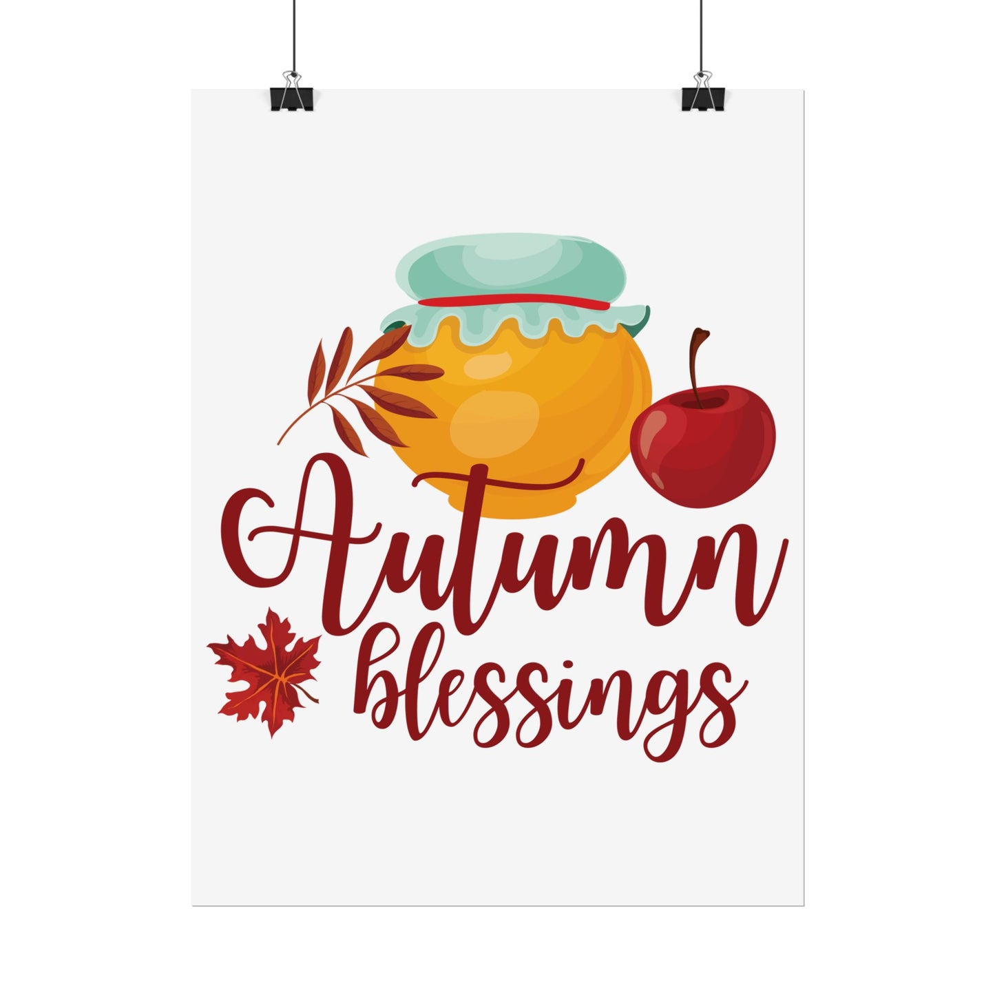 Rolled Poster - Autumn Blessings