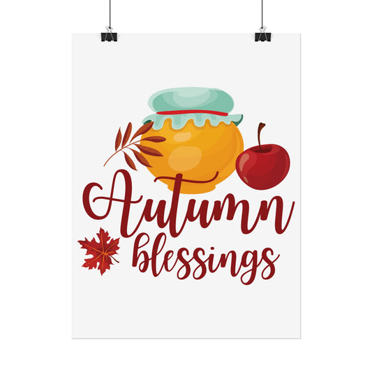 Rolled Poster - Autumn Blessings