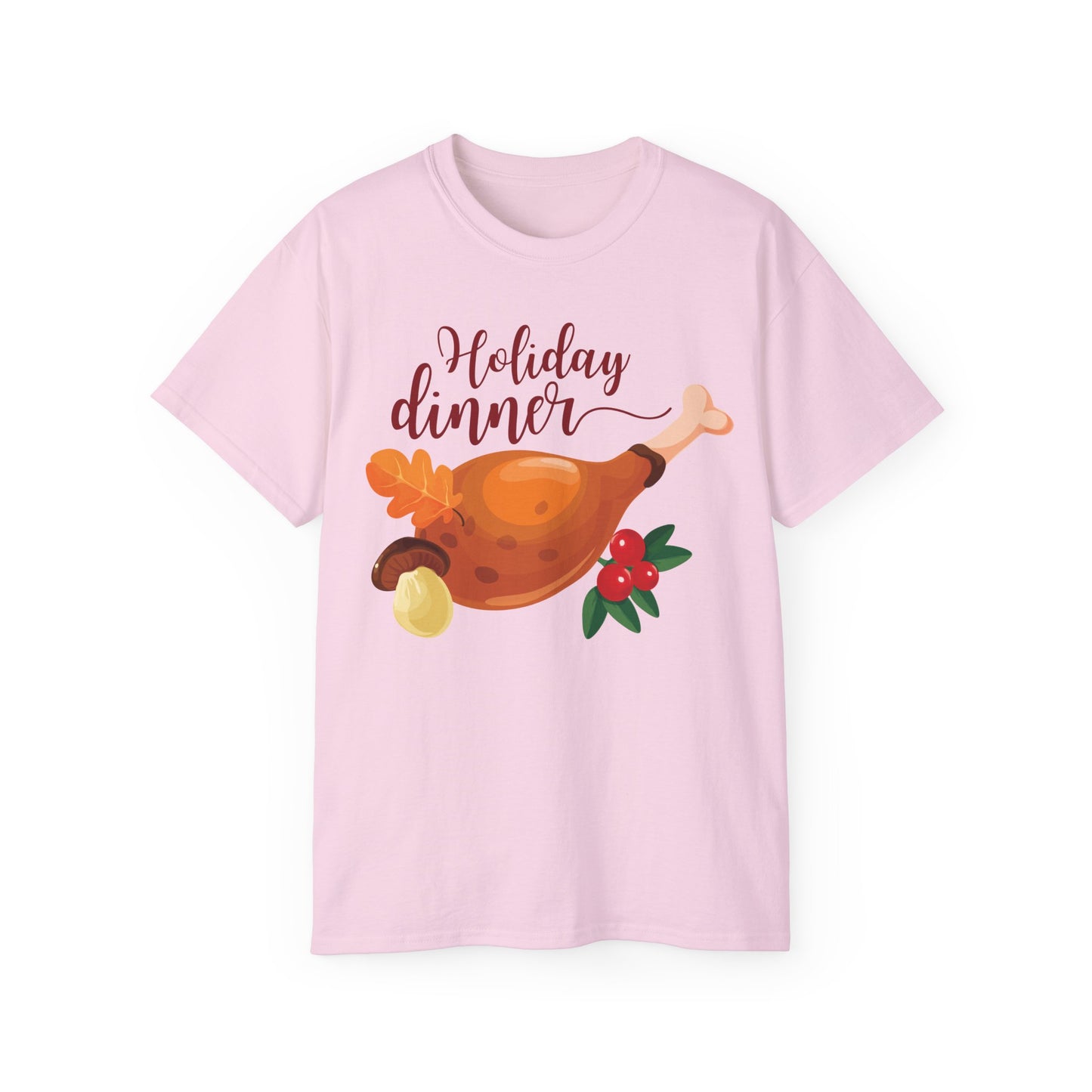 Unisex Ultra Cotton Tee - Holiday Dinner