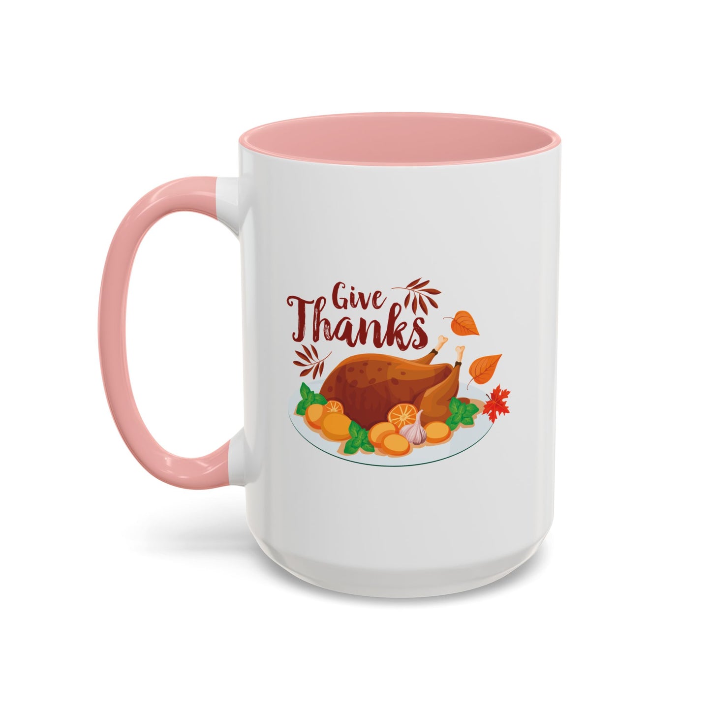 Accent Coffee Mug -Give Thanks