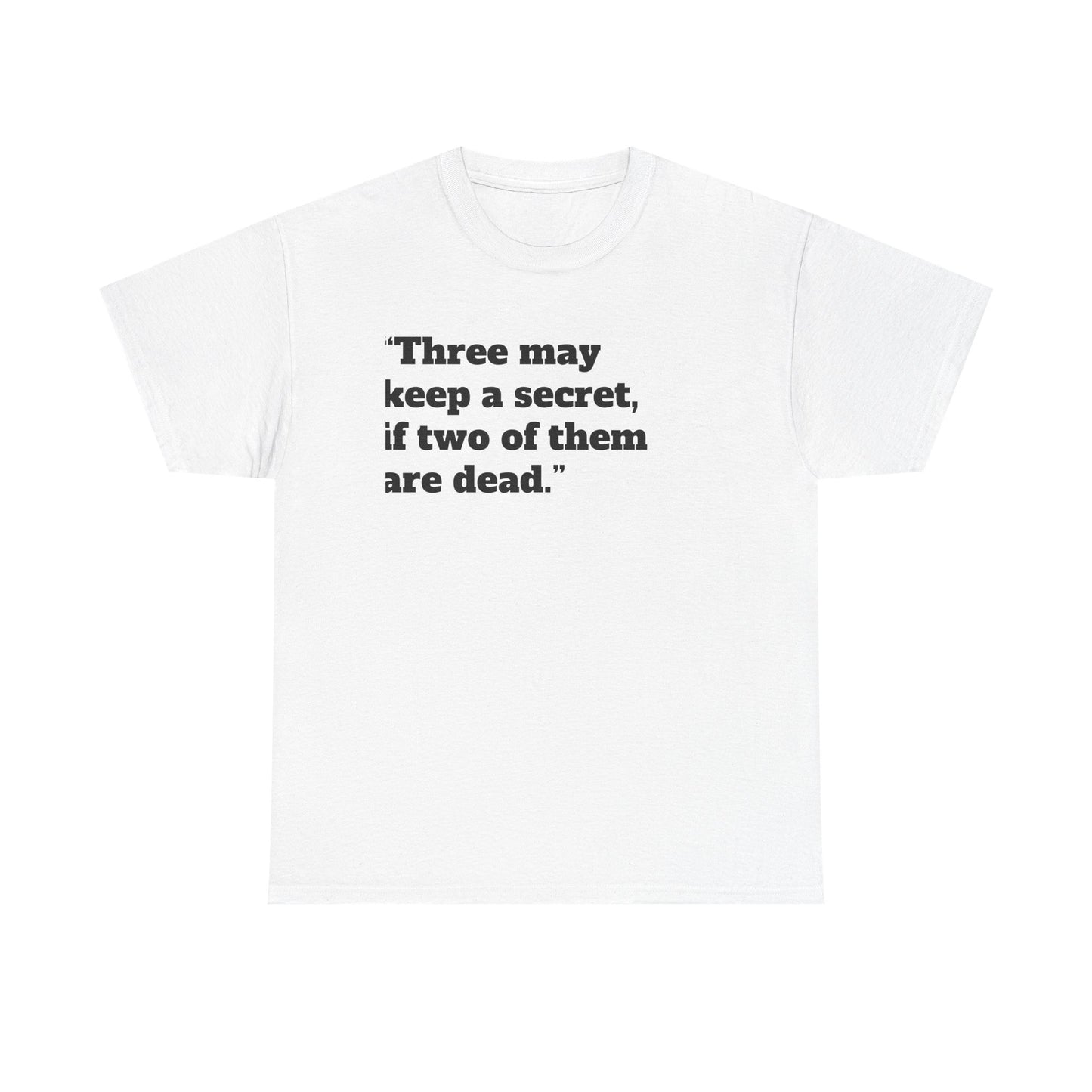 Three on a Secret Tee - Unisex T-Shirt