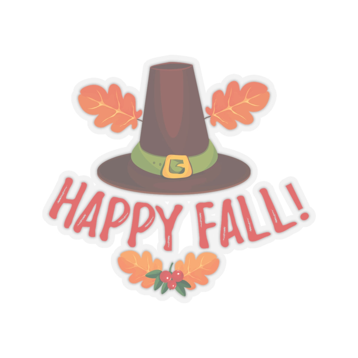 Kiss-Cut Stickers -Happy Fall