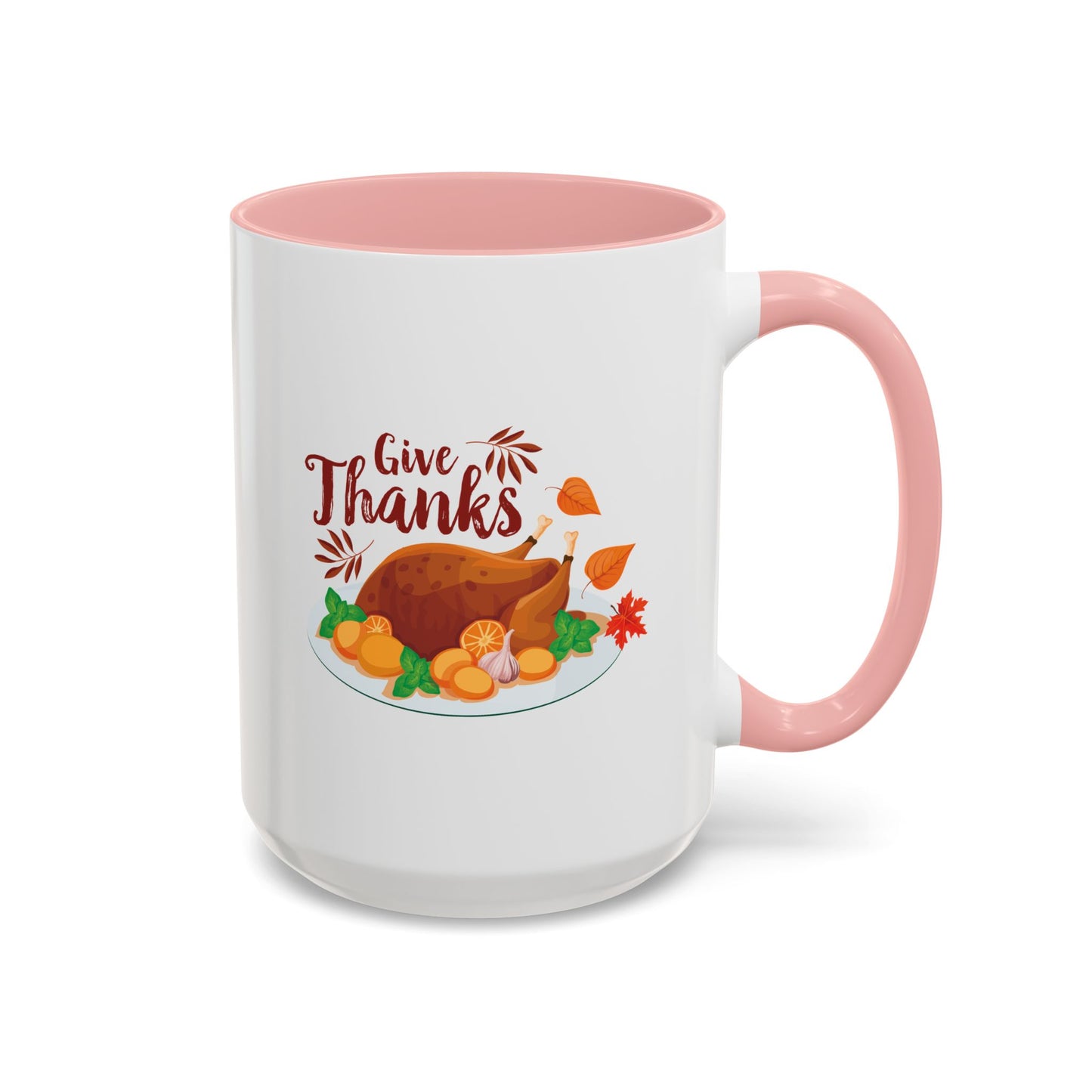 Accent Coffee Mug -Give Thanks