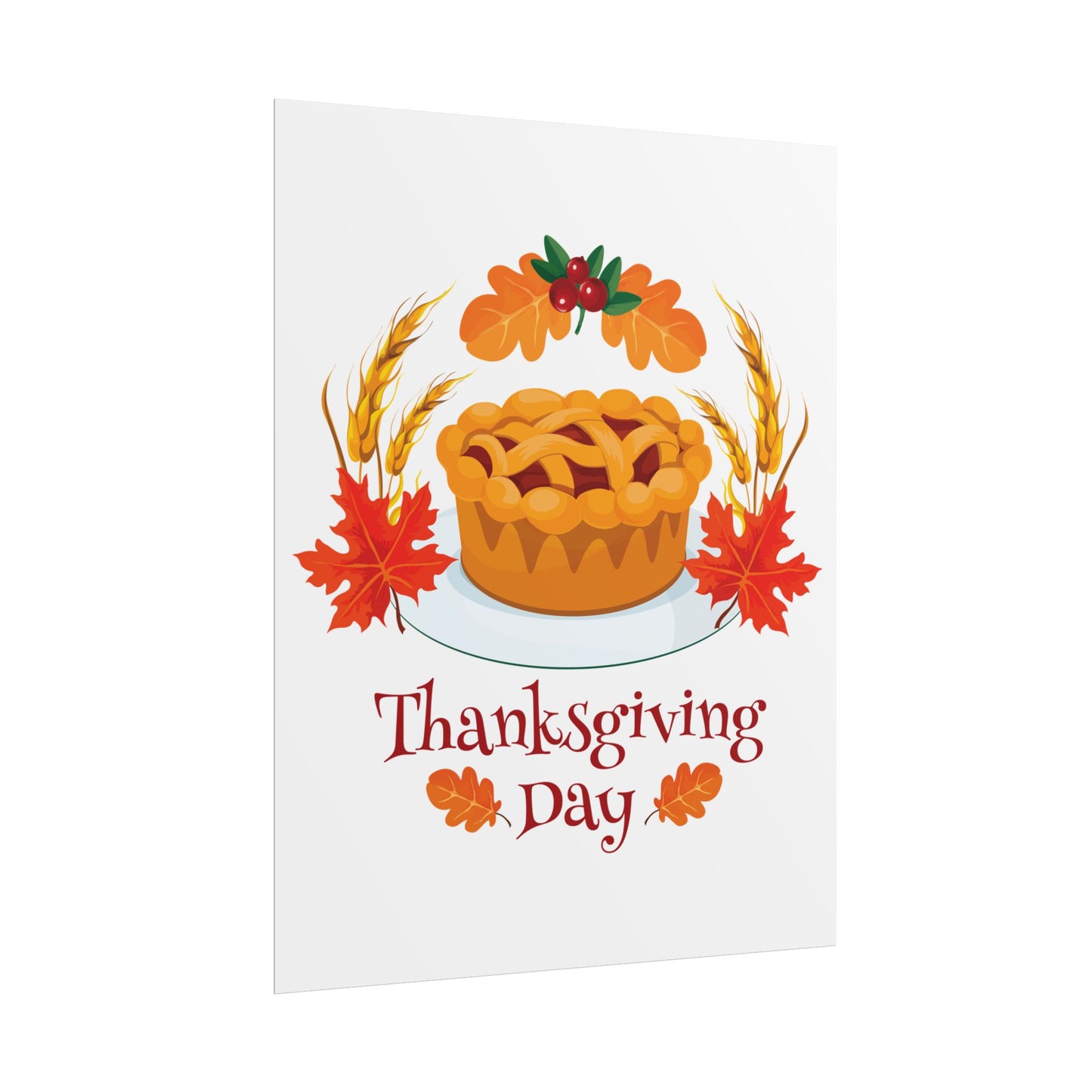 Rolled Poster -Thanksgiving Day