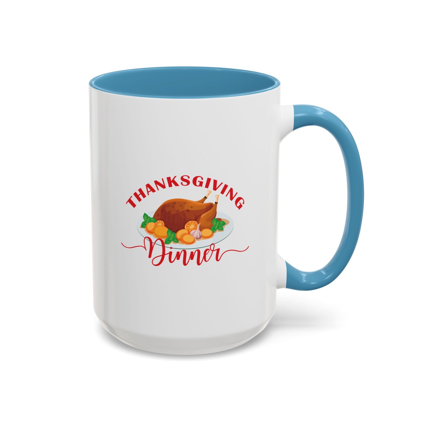 Accent Coffee Mug -Thanksgiving Dinner