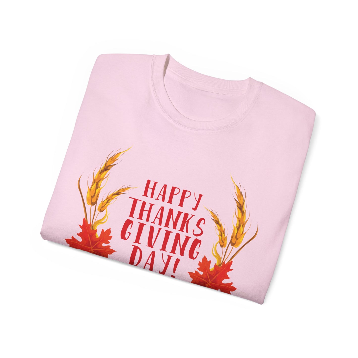 Unisex Ultra Cotton Tee - Happy Thanksgiving Day