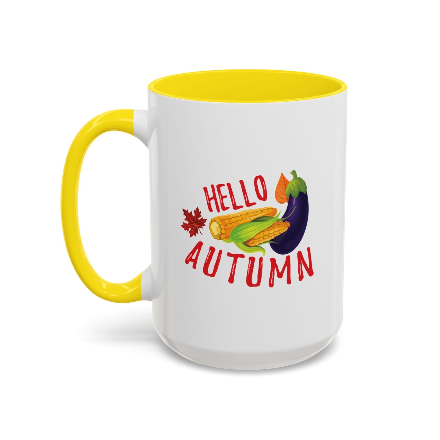 Accent Coffee Mug -Hello Autumn