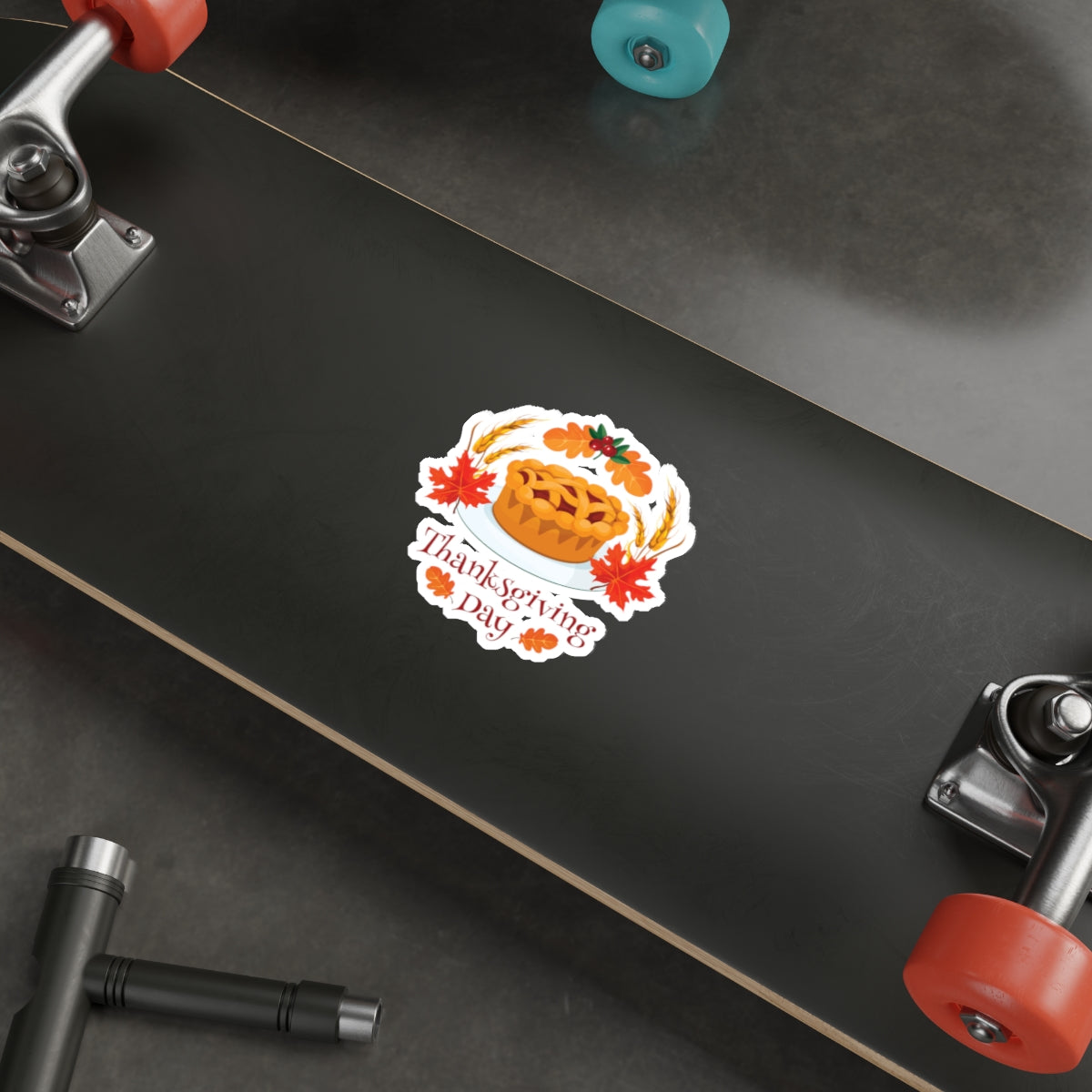 Die-Cut Stickers - Thanksgiving Day
