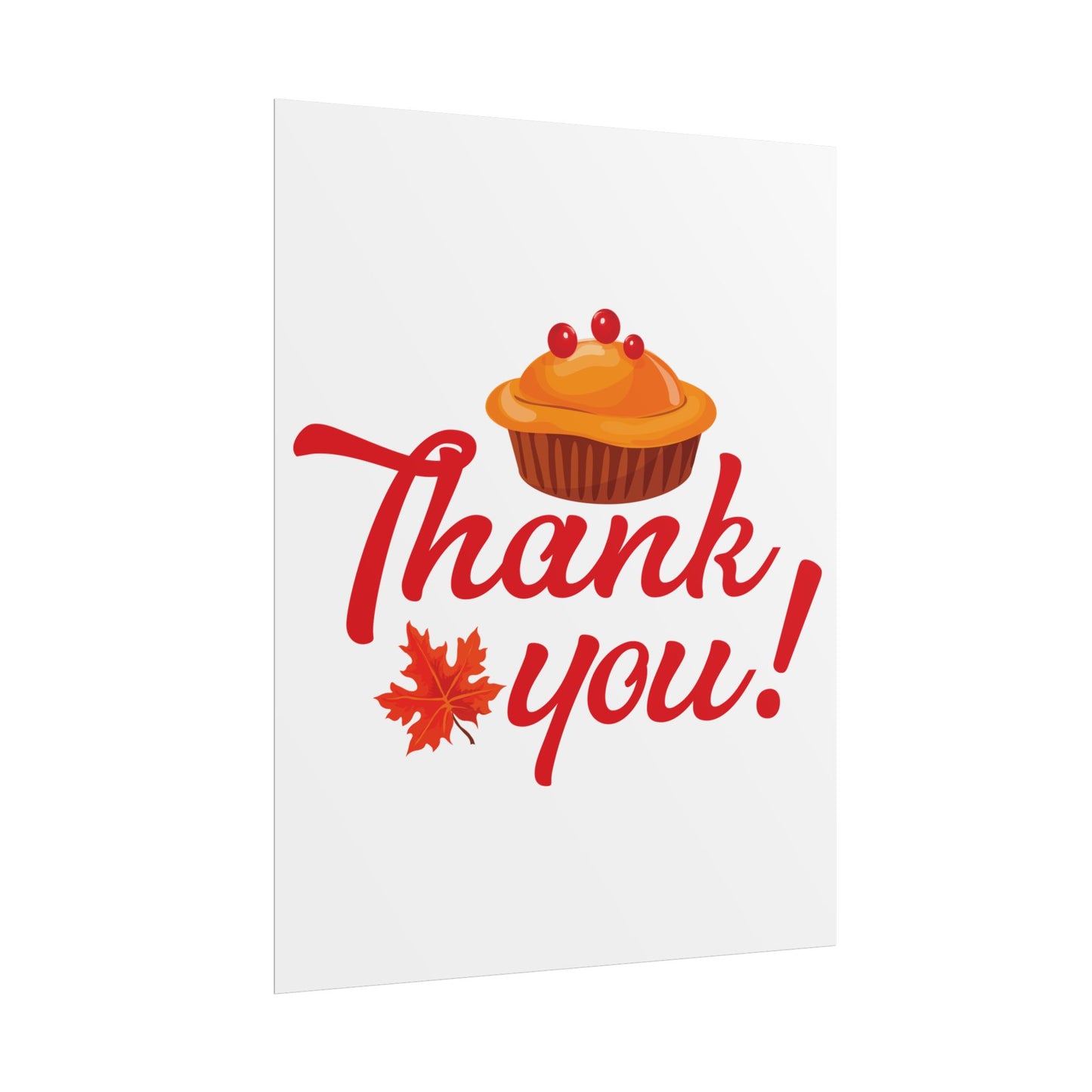 Rolled Poster -Thank you