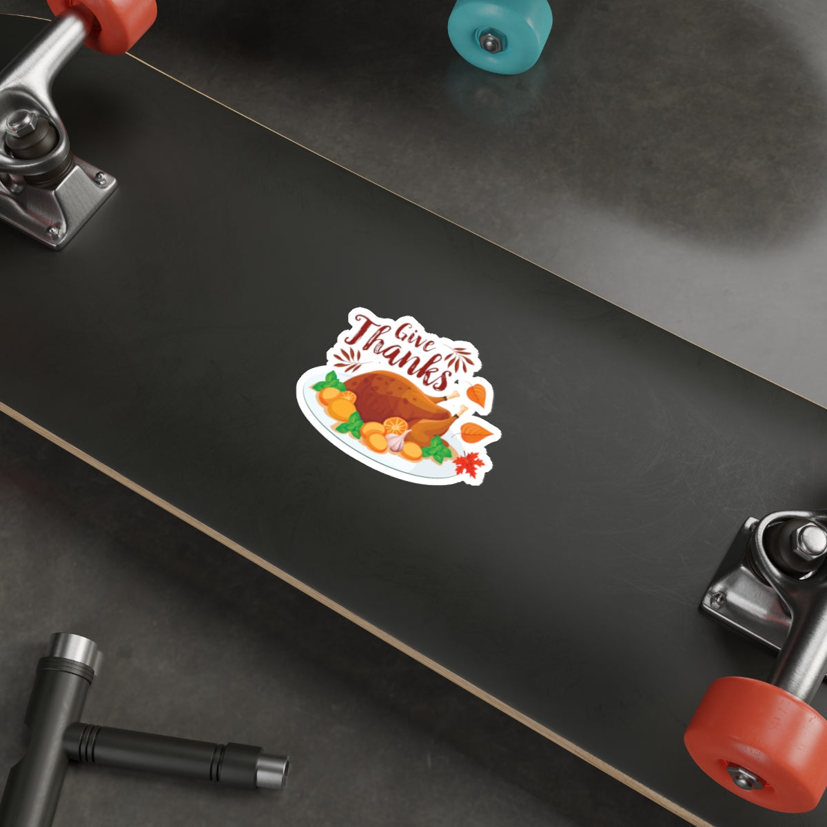 Die-Cut Stickers -Give Thanks