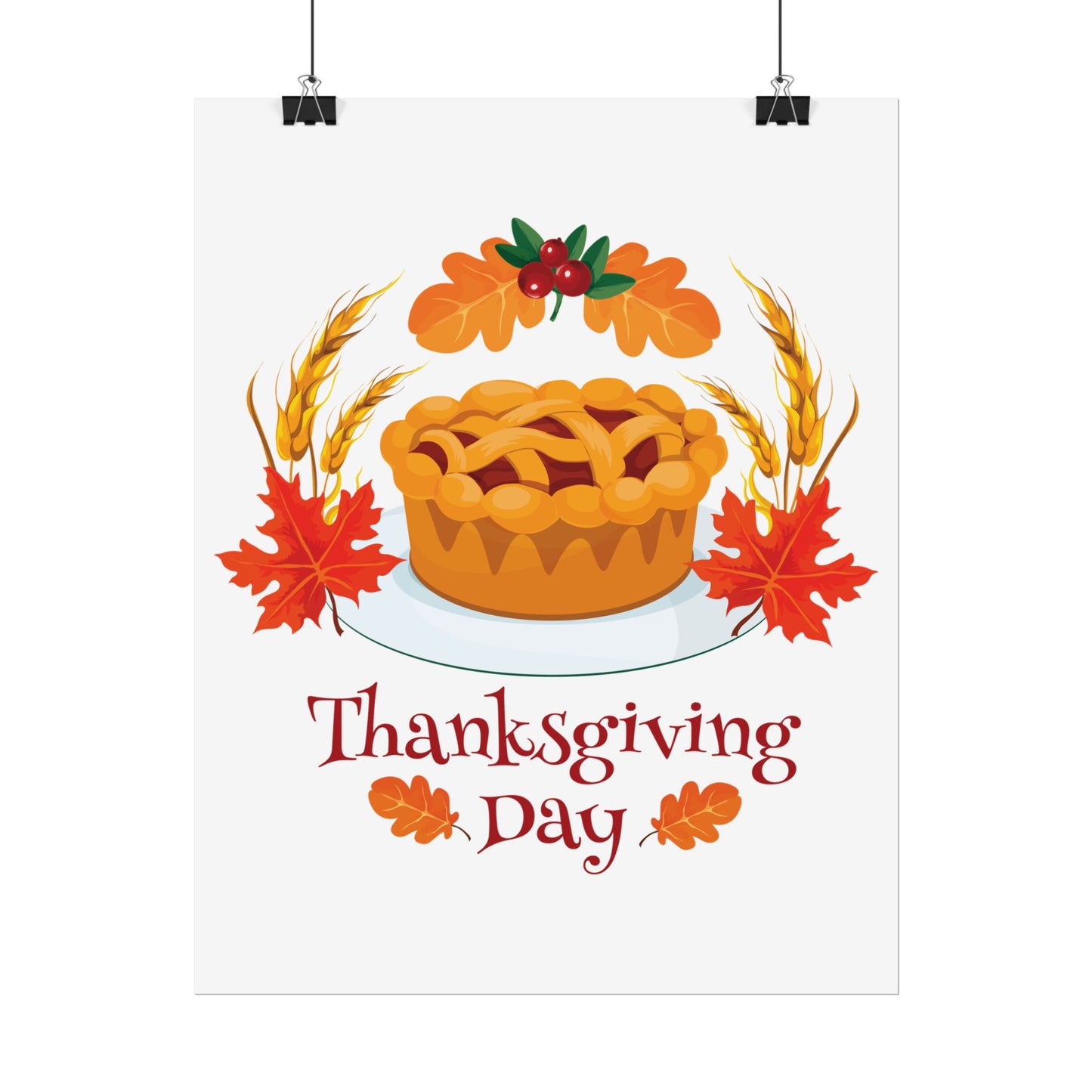 Rolled Poster -Thanksgiving Day