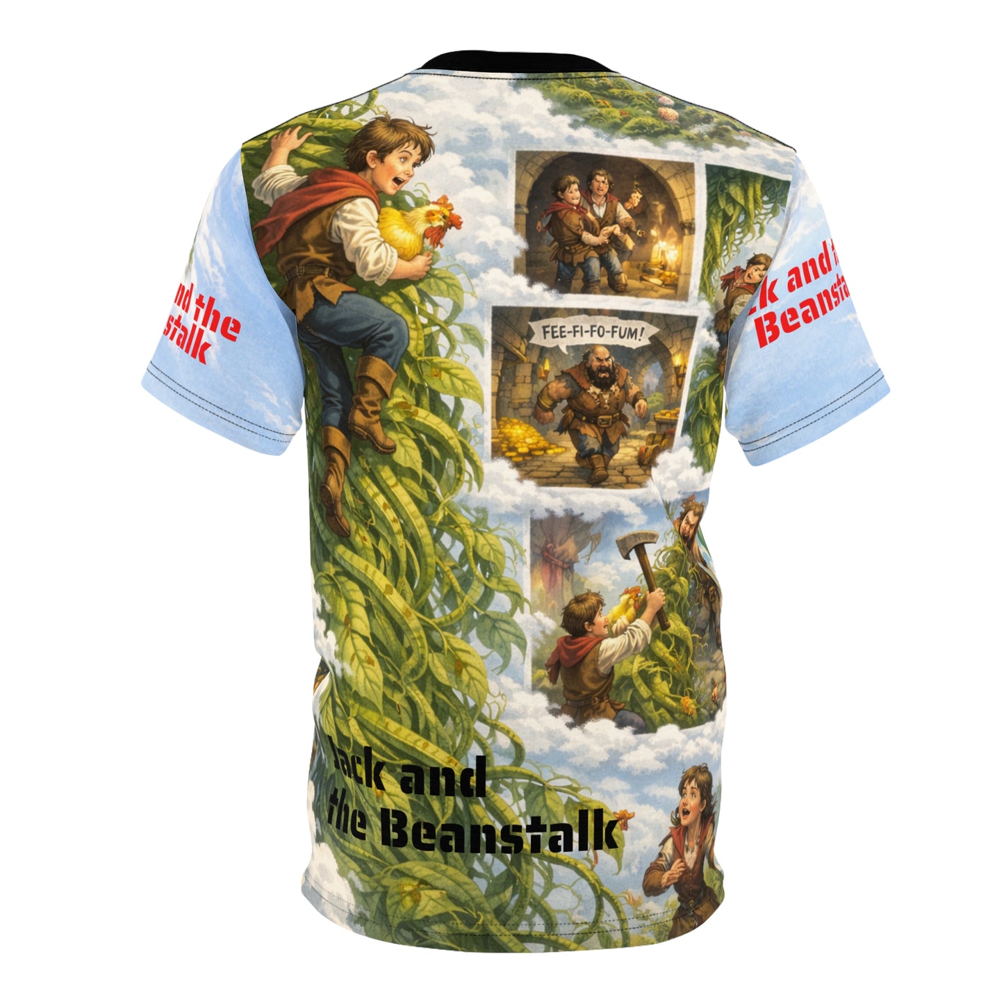 Jack and the Beanstalk All-Over Print Tee — Story Time Wear