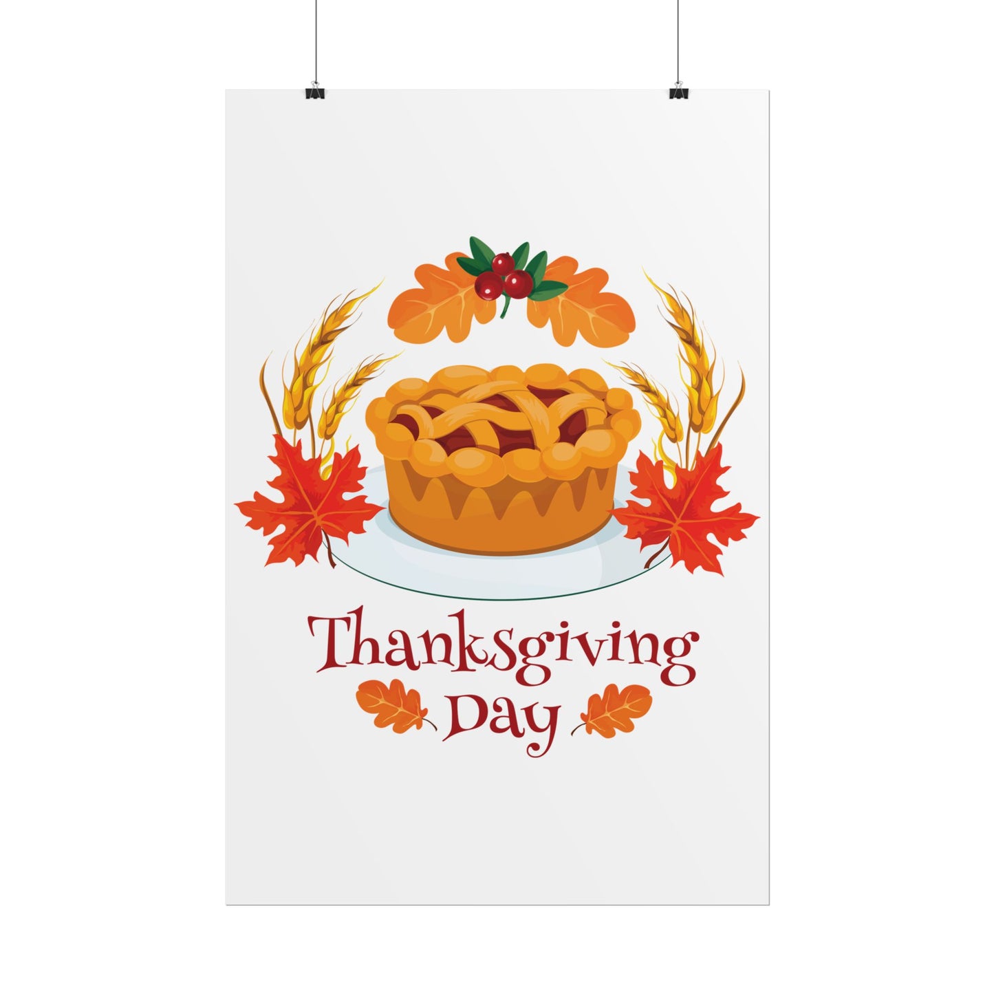 Rolled Poster -Thanksgiving Day