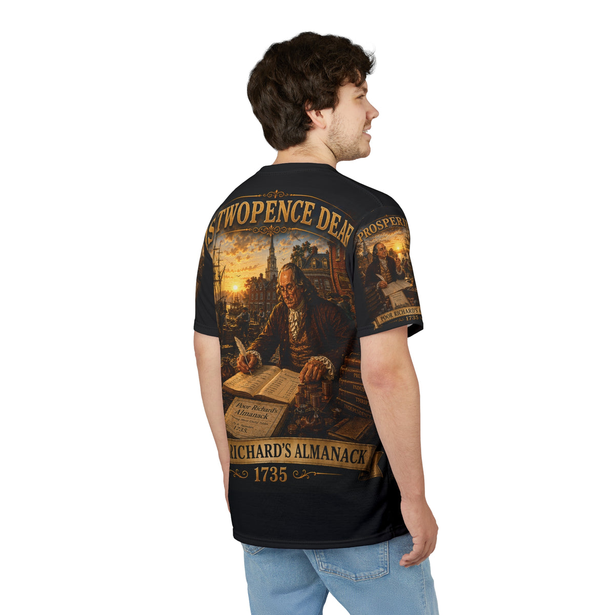 Benjamin Franklin "A Penny Saved..." - Tribute Tee