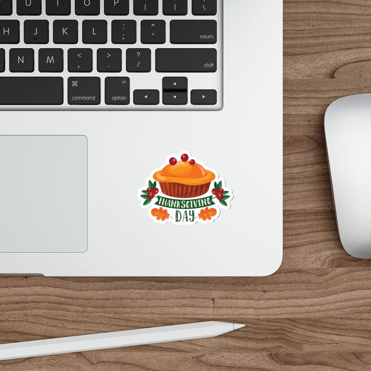 Die-Cut Stickers - Thanksgiving Day - Pie
