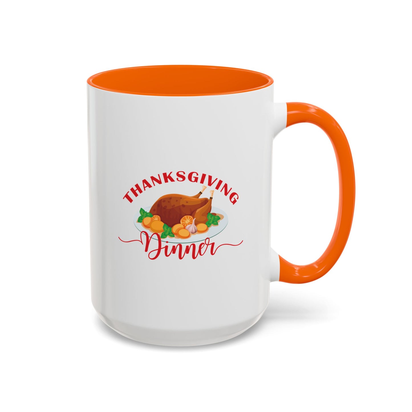 Accent Coffee Mug -Thanksgiving Dinner