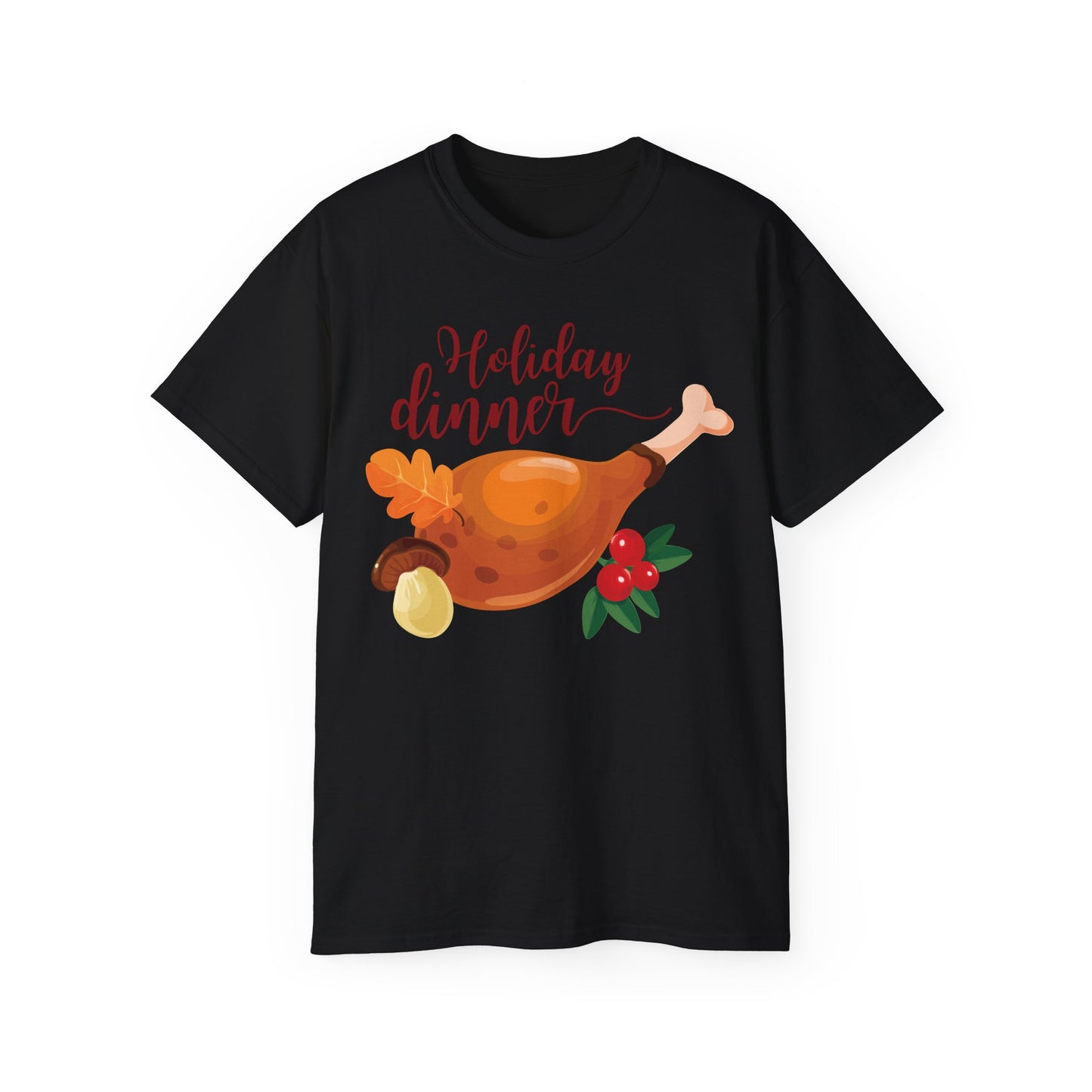 Unisex Ultra Cotton Tee - Holiday Dinner