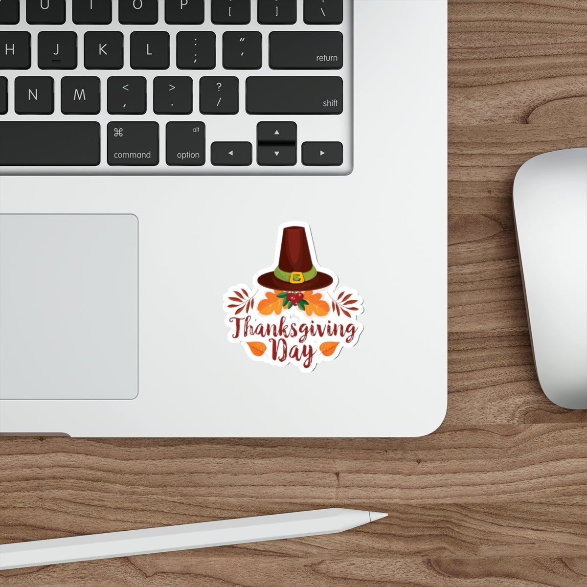 Die-Cut Stickers - Thanksgiving Day - Happy Thanksgiving Day
