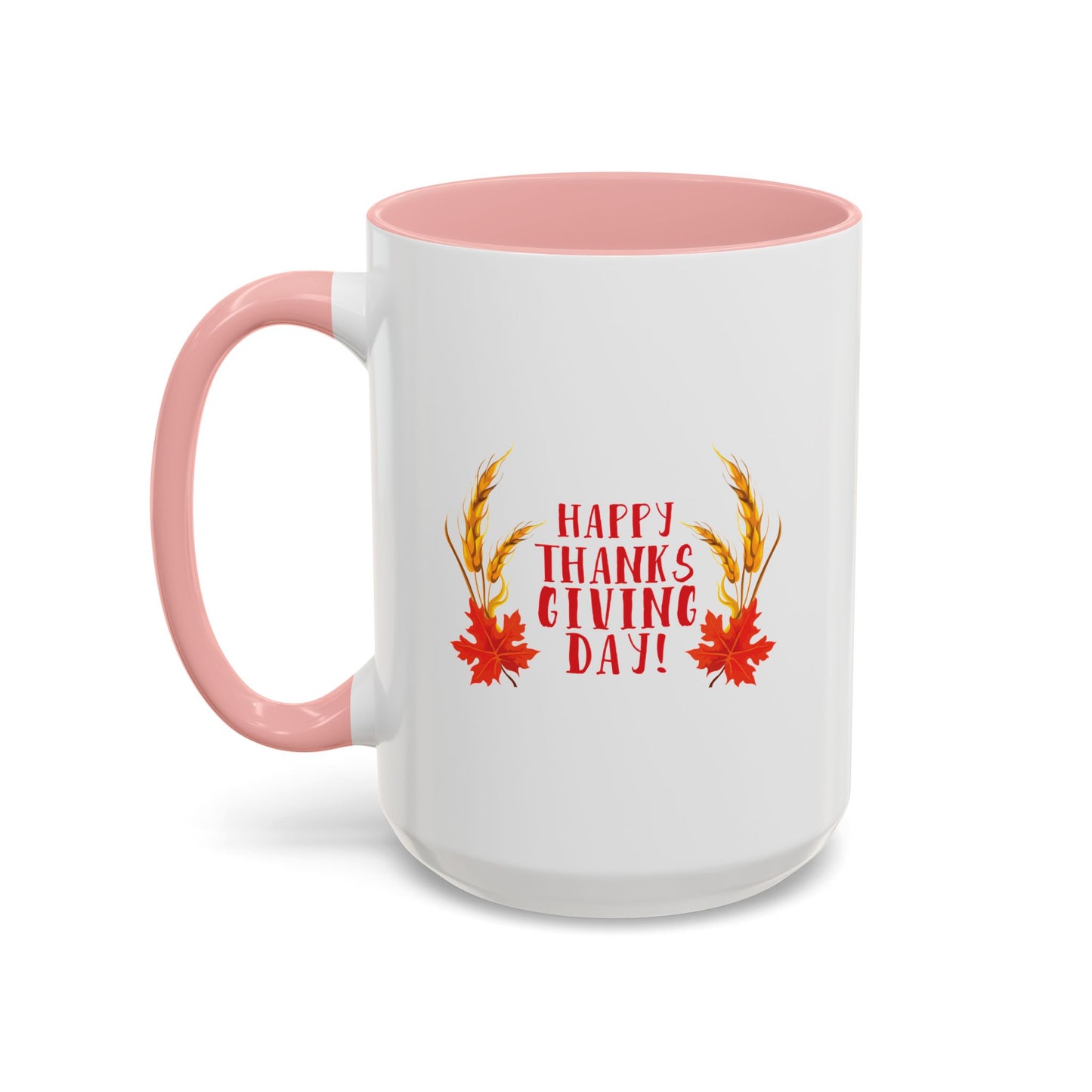 Accent Coffee Mug -Happy Thanksgiving Day