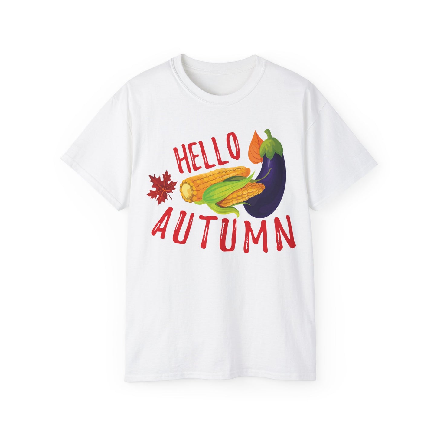 Unisex Ultra Cotton Tee - Hello Autumn