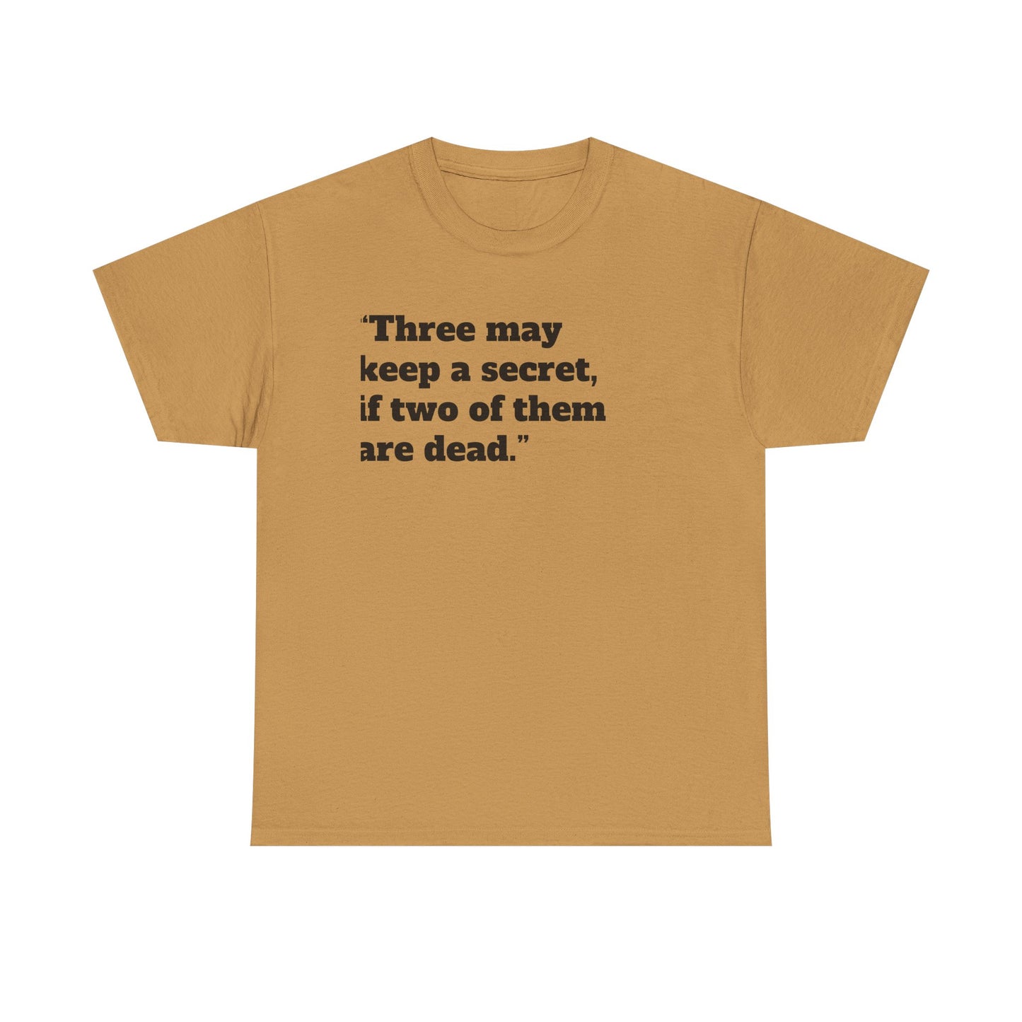 Three on a Secret Tee - Unisex T-Shirt