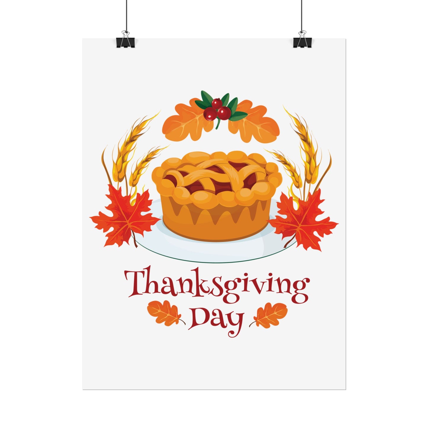 Rolled Poster -Thanksgiving Day