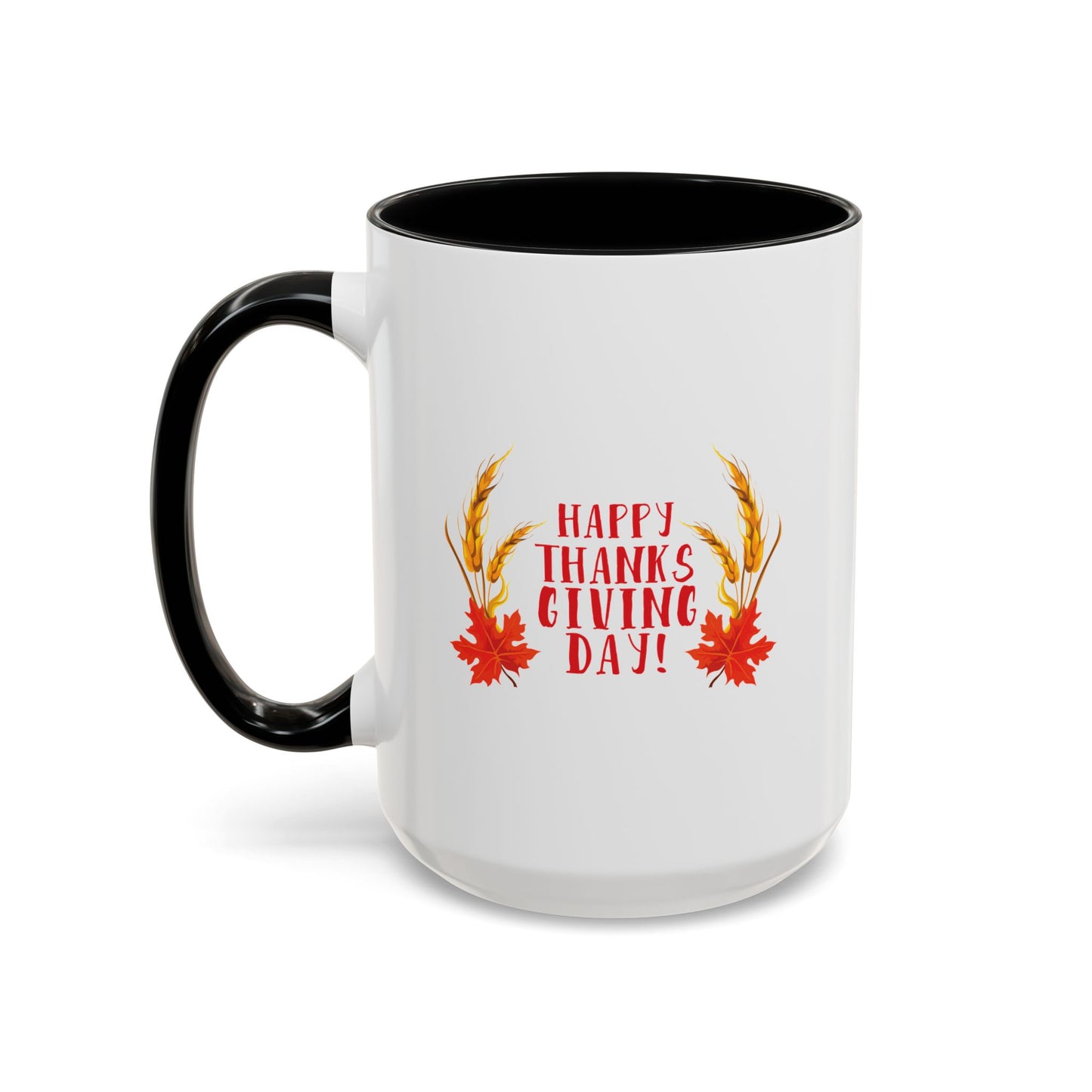 Accent Coffee Mug -Happy Thanksgiving Day