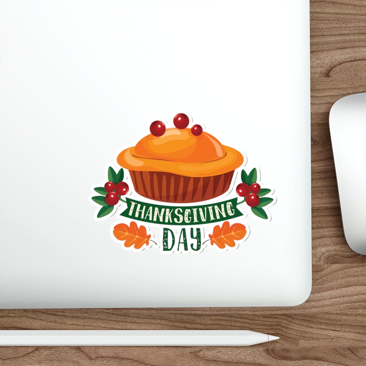 Die-Cut Stickers - Thanksgiving Day - Pie