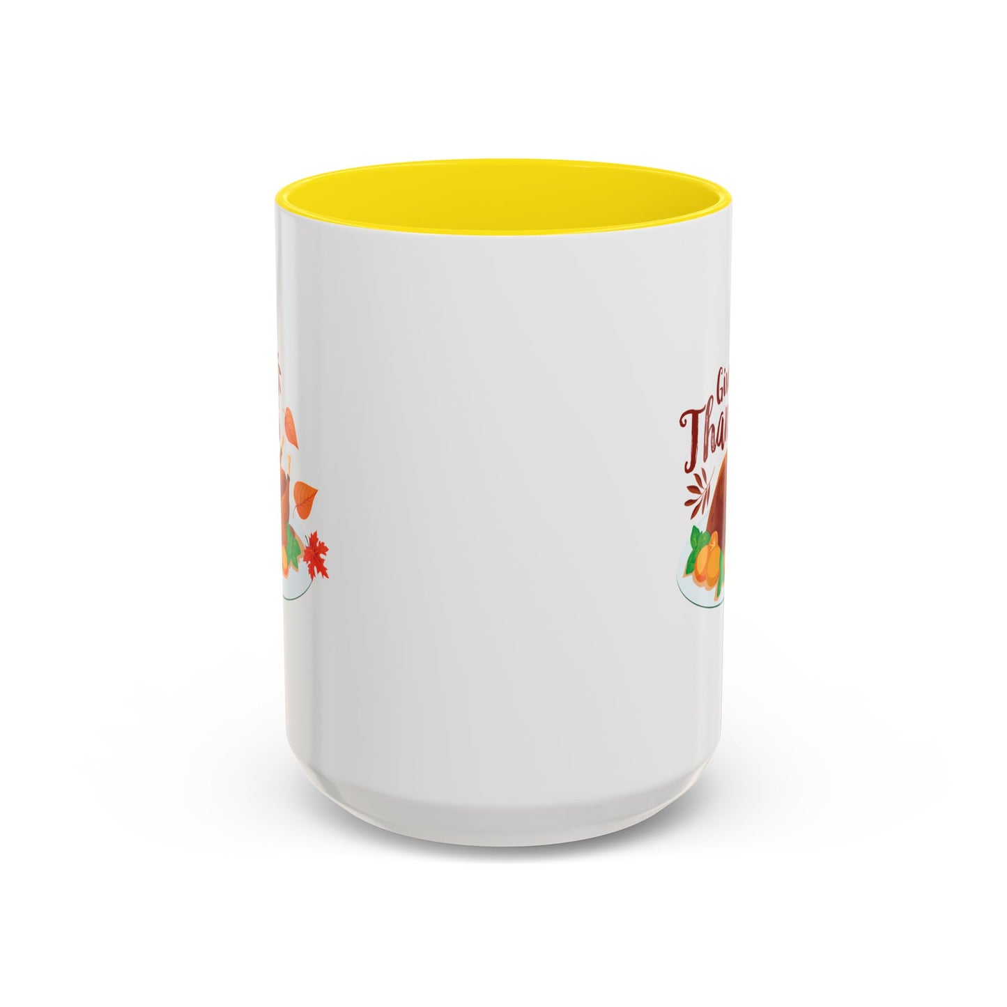 Accent Coffee Mug -Give Thanks