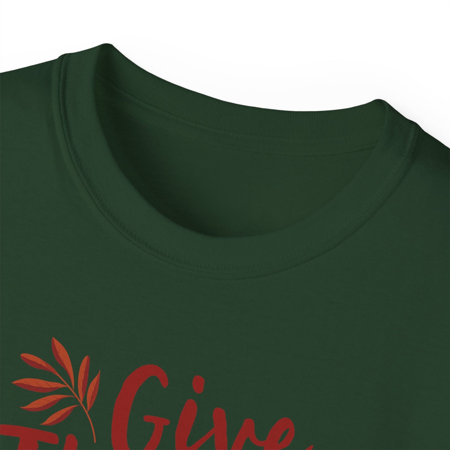 Unisex Ultra Cotton Tee - Thanksgiving - Give Thanks