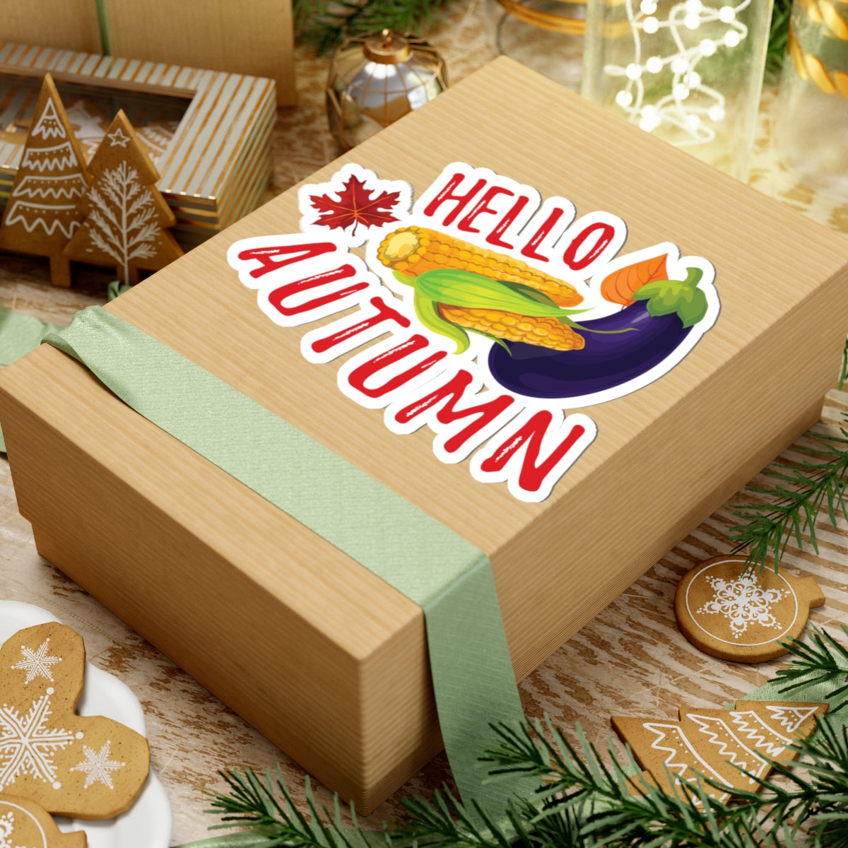 Kiss-Cut Stickers - Hello Autumn