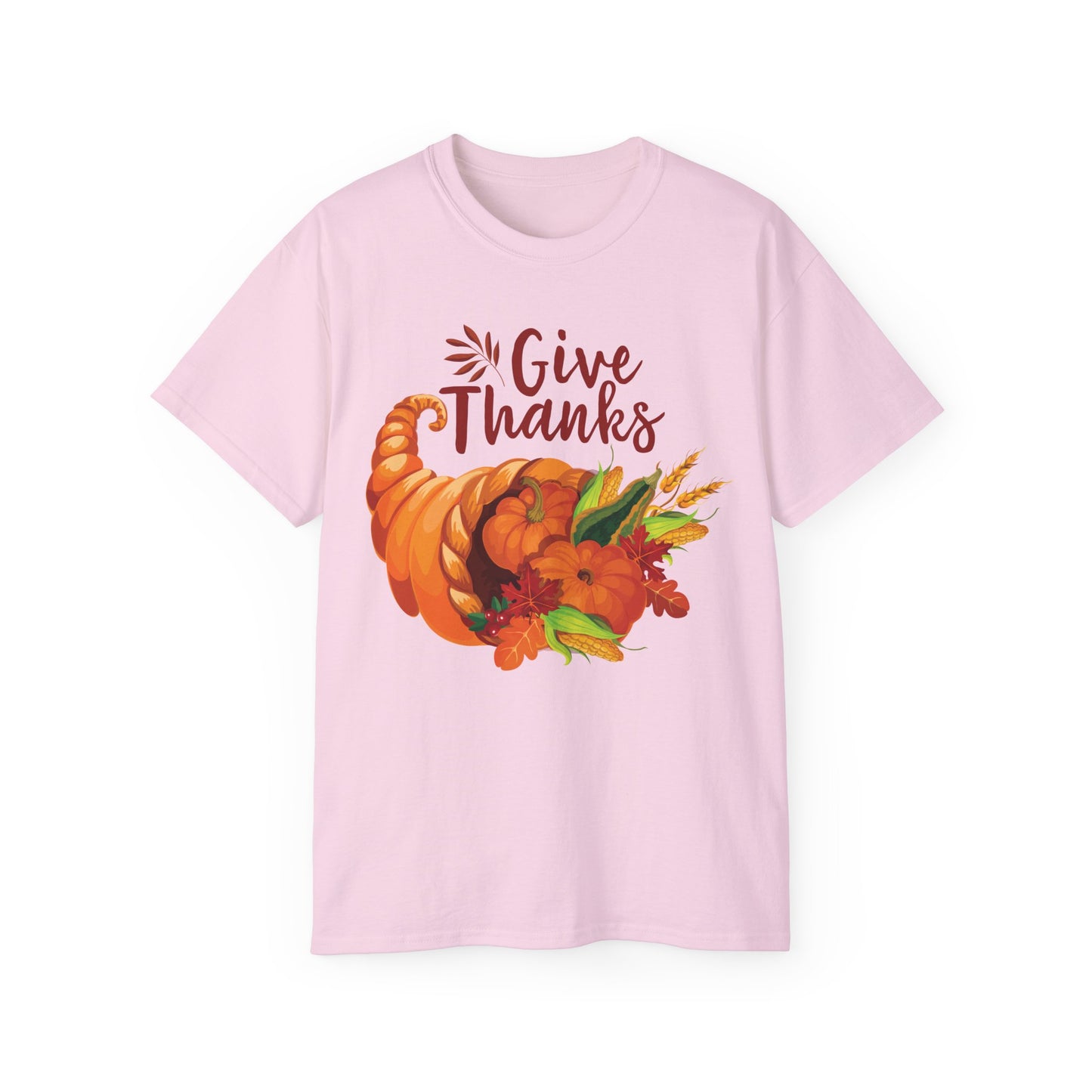 Unisex Ultra Cotton Tee - Thanksgiving - Give Thanks