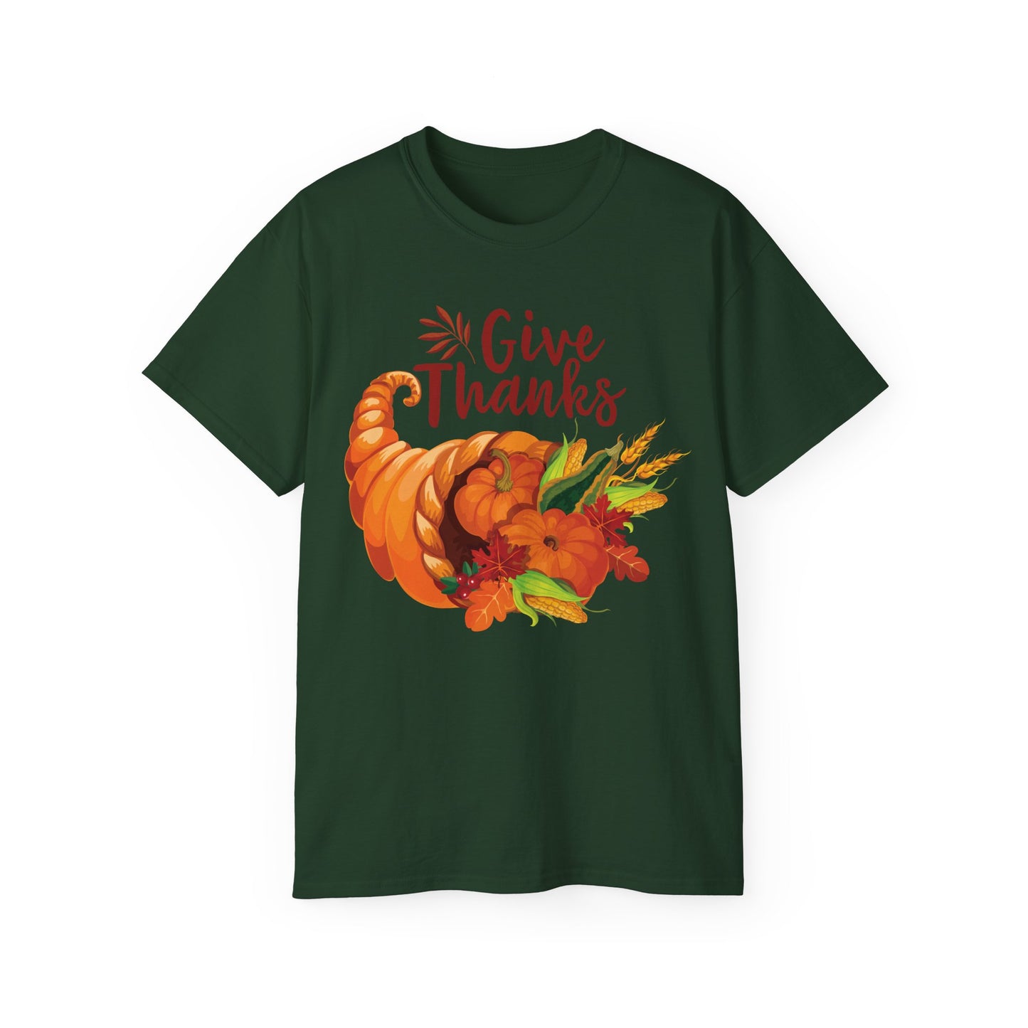 Unisex Ultra Cotton Tee - Thanksgiving - Give Thanks