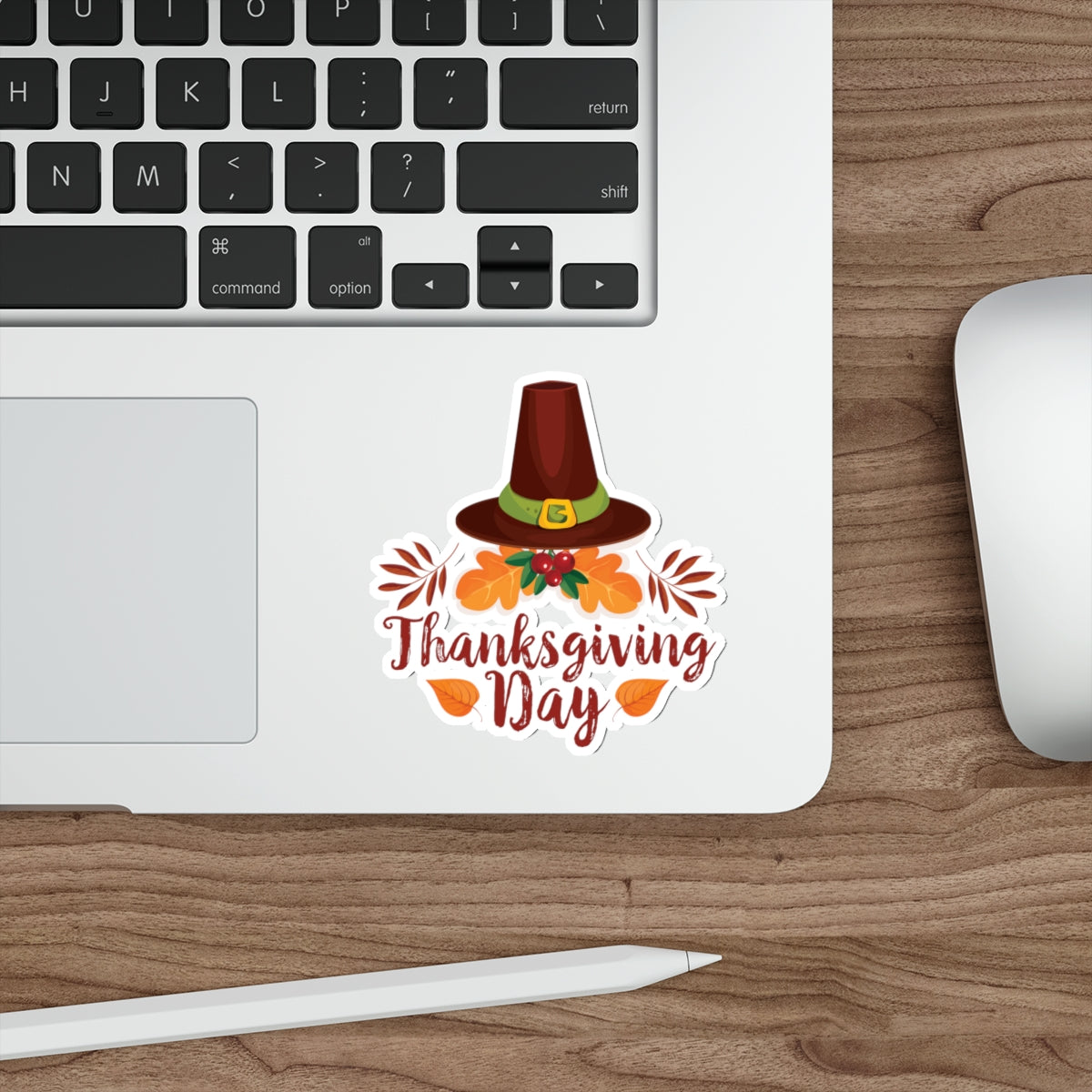 Die-Cut Stickers - Thanksgiving Day - Happy Thanksgiving Day