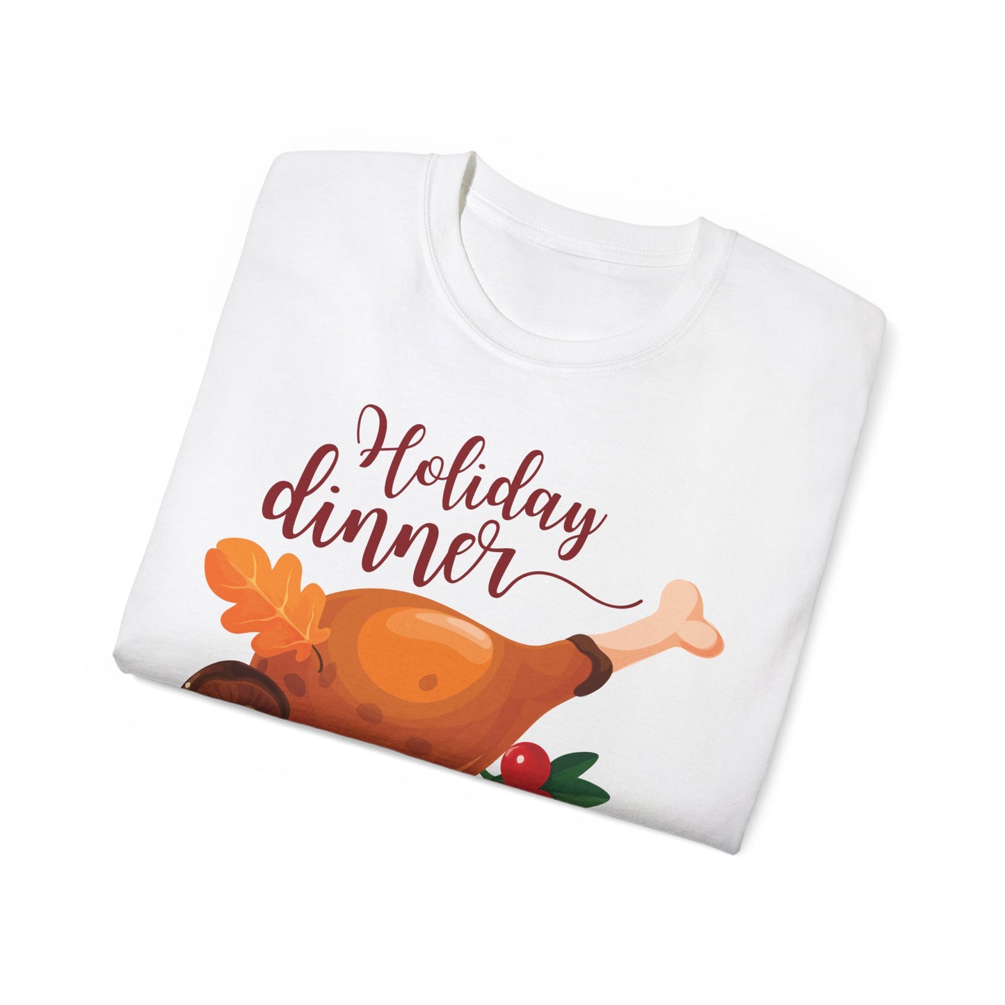 Unisex Ultra Cotton Tee - Holiday Dinner