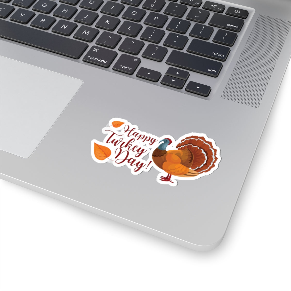 Kiss-Cut Stickers - Happy Turkey Day - Thanksgiving