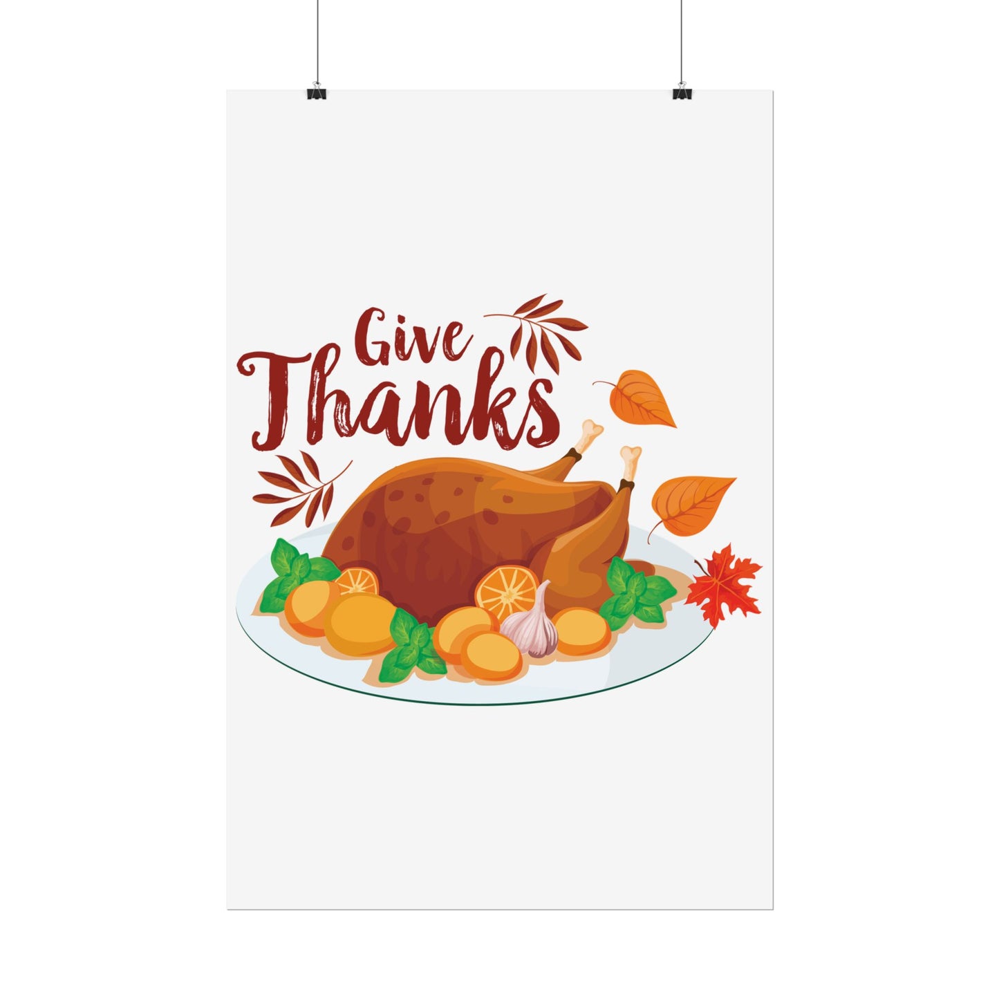 Rolled Poster -Give Thanks