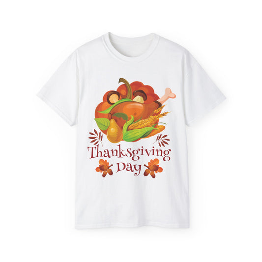 Unisex Ultra Cotton Tee - Thanksgiving Day - Turkey