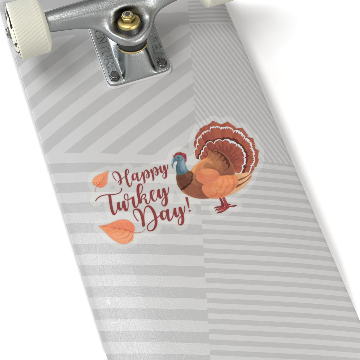 Kiss-Cut Stickers - Happy Turkey Day - Thanksgiving