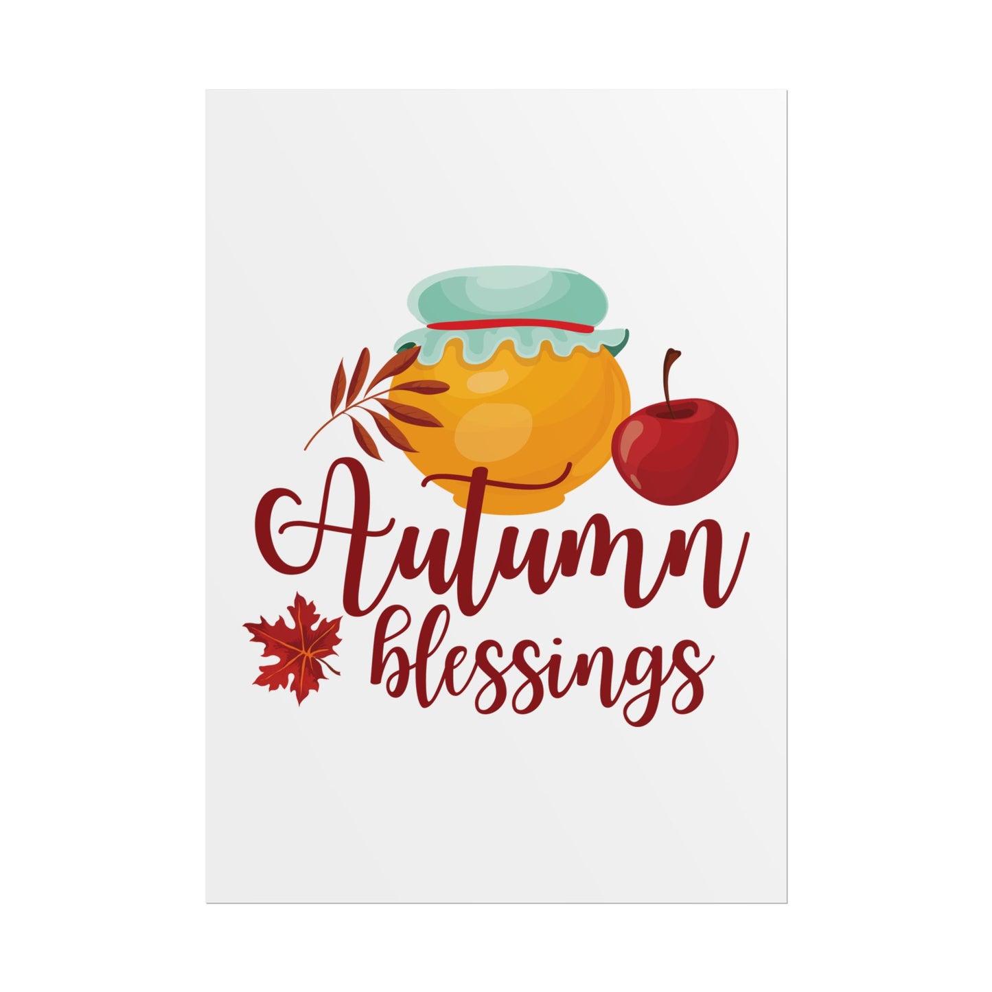 Rolled Poster - Autumn Blessings