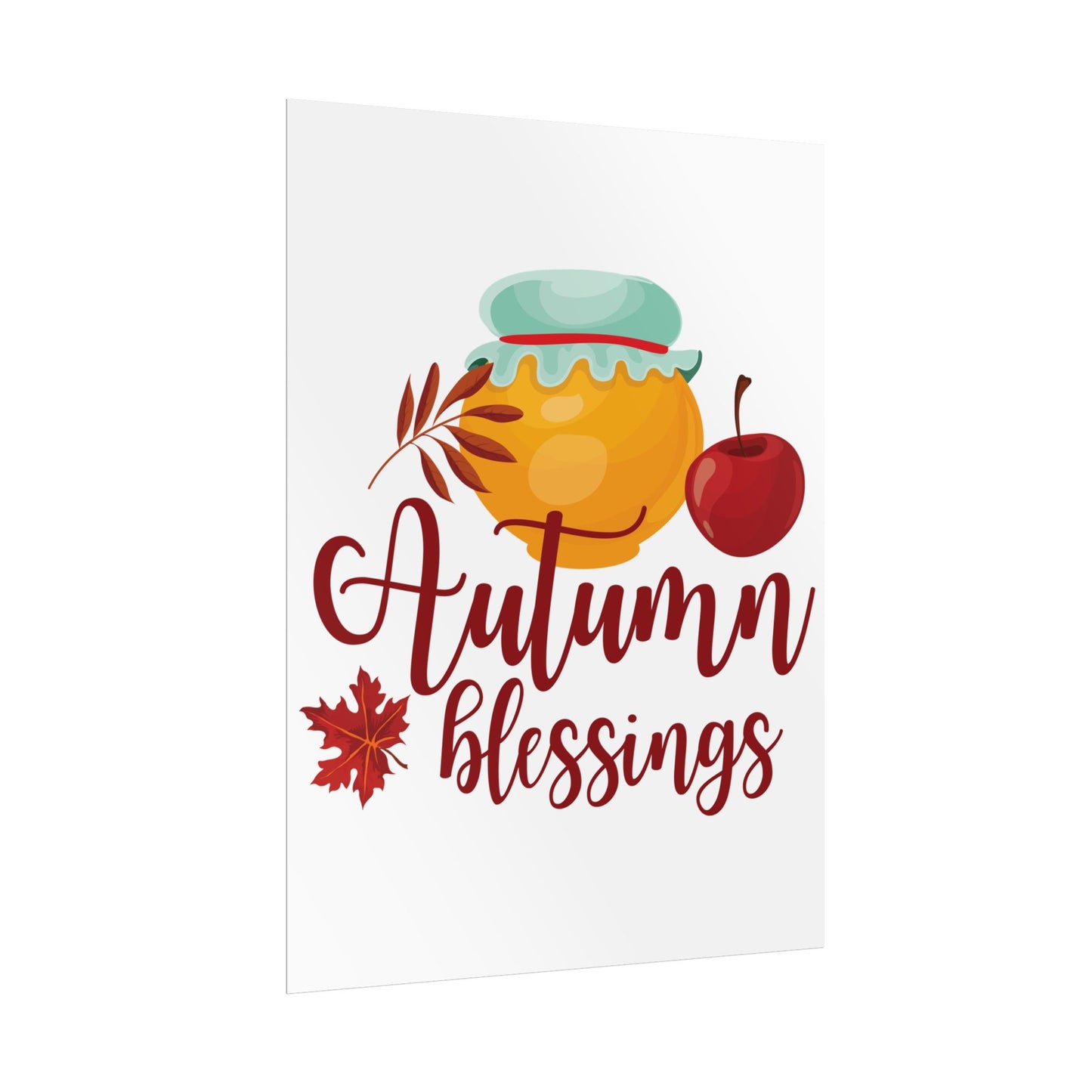 Rolled Poster - Autumn Blessings