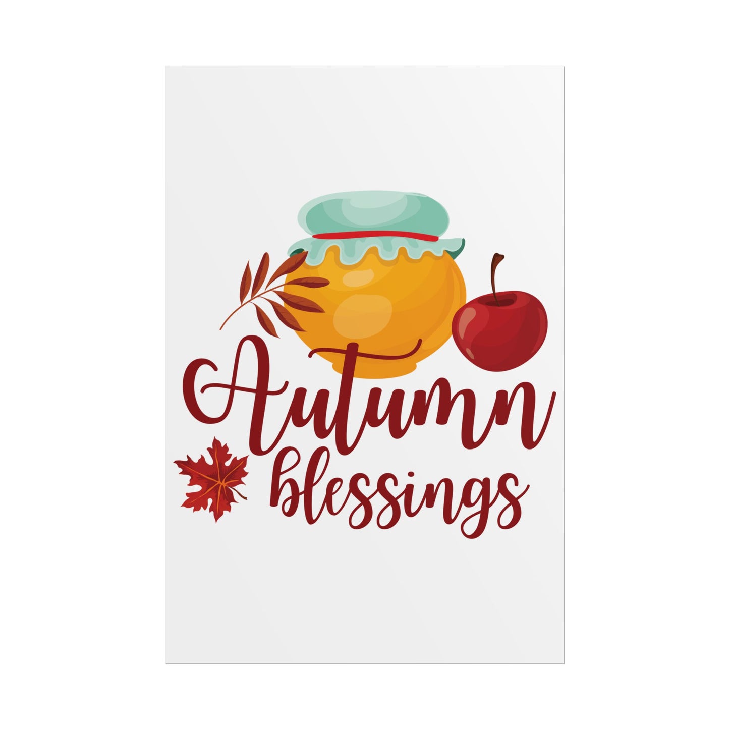 Rolled Poster - Autumn Blessings