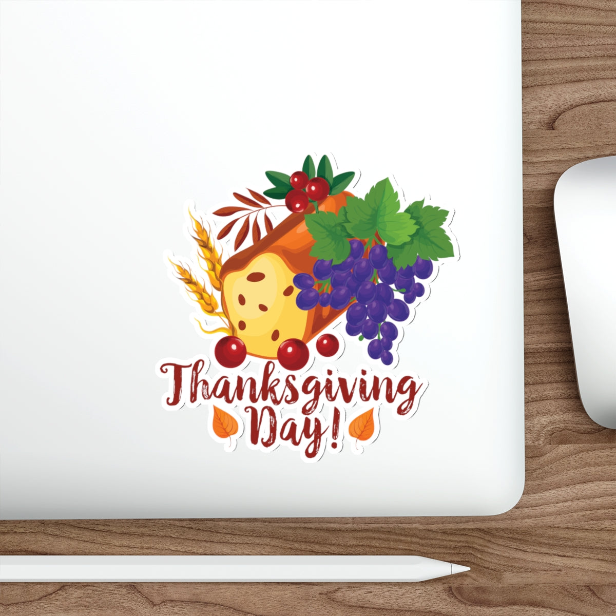 Die-Cut Stickers - Thanksgiving Day - Bread
