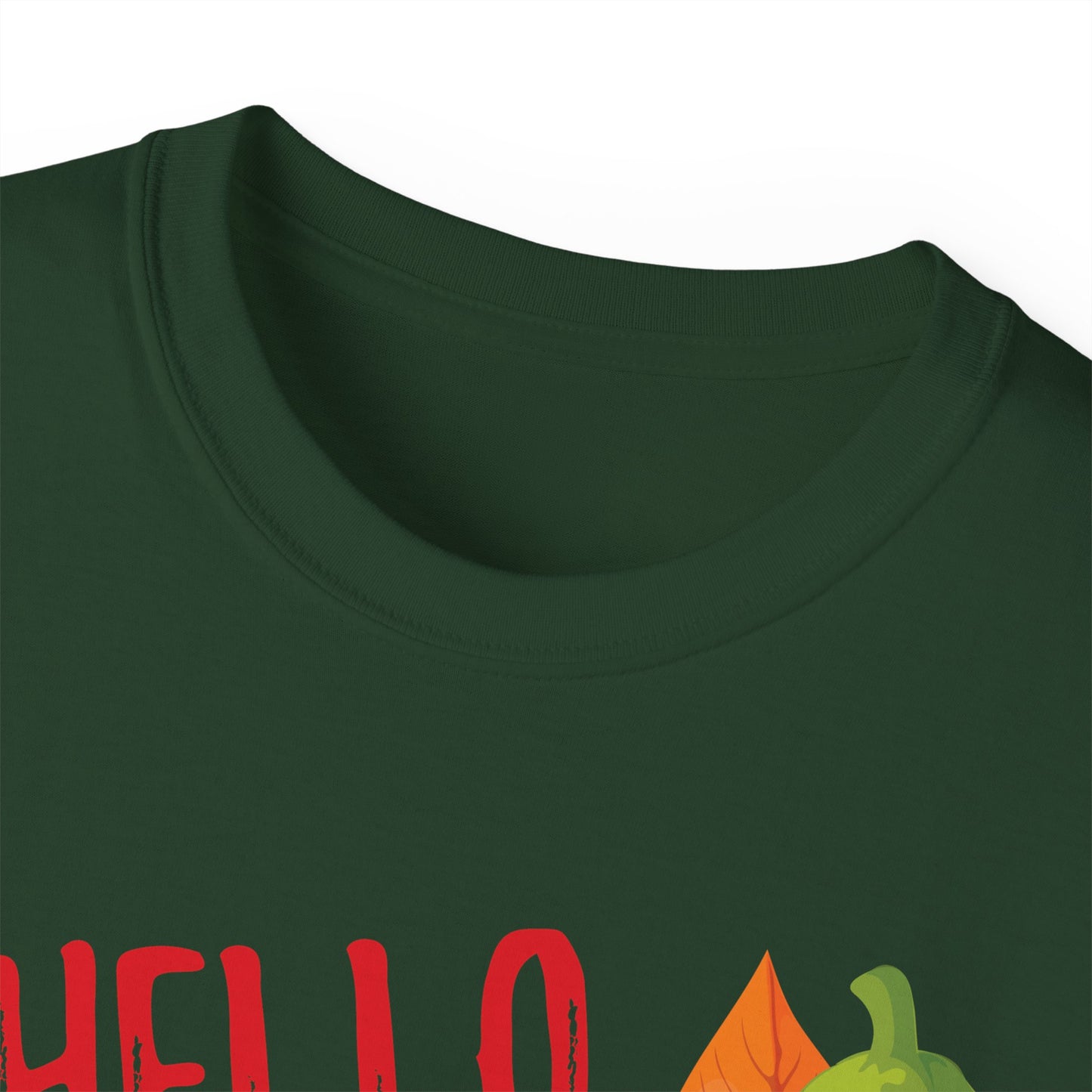 Unisex Ultra Cotton Tee - Hello Autumn