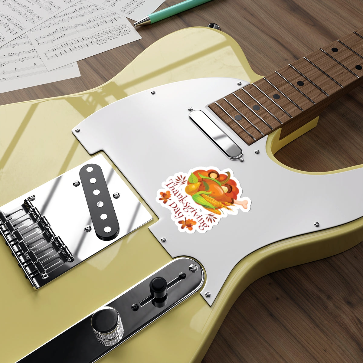 Die-Cut Stickers - Thanksgiving Day - Turkey