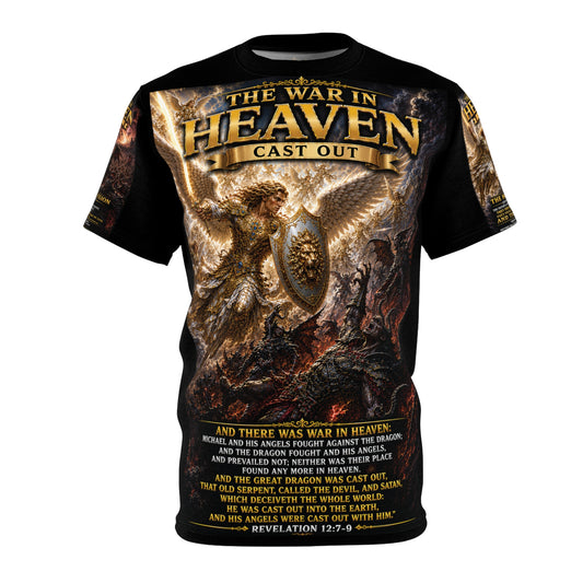 "Cast Out"  - The Rebel Host - Tribute Tee — War In Heaven Collection