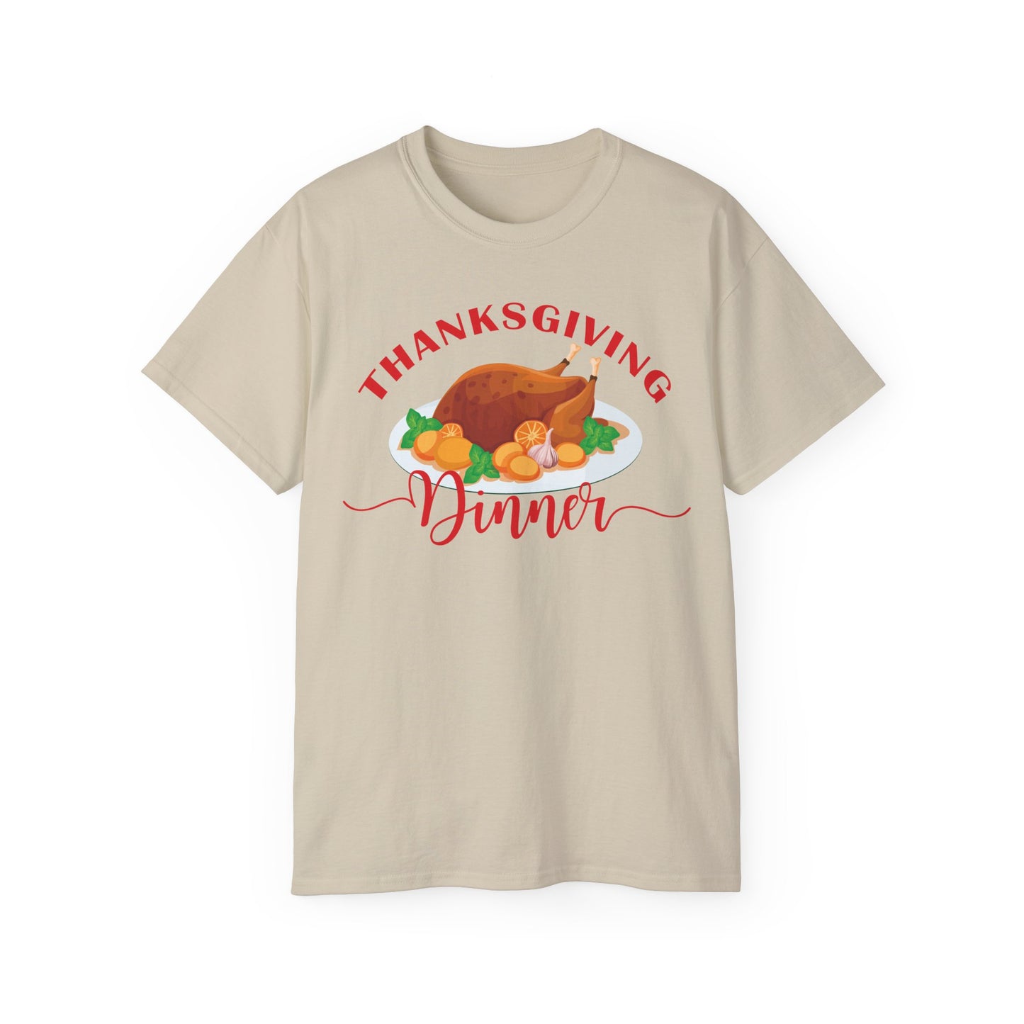Unisex Ultra Cotton Tee -Thanksgiving Dinner